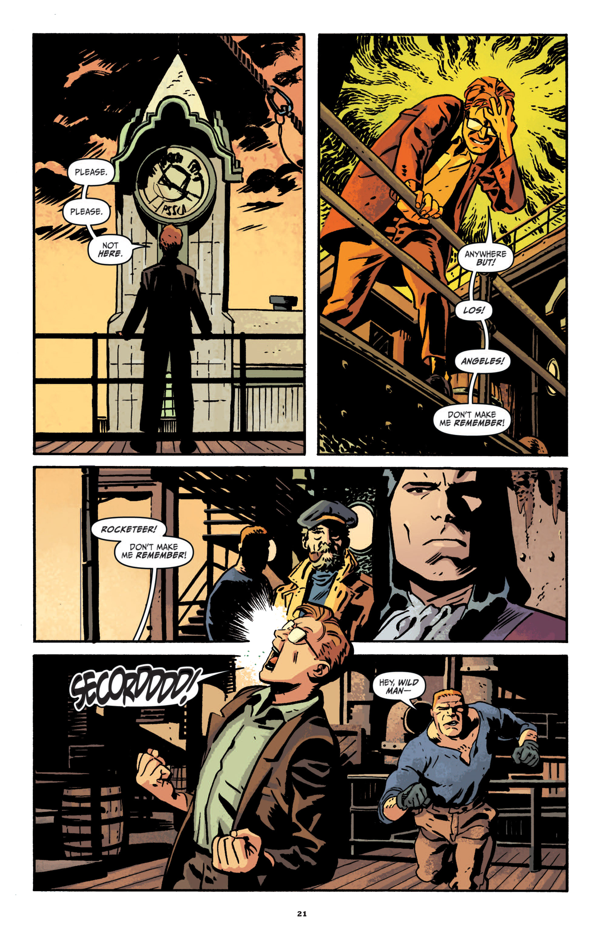 Read online The Rocketeer: Cargo of Doom comic -  Issue # TPB - 20