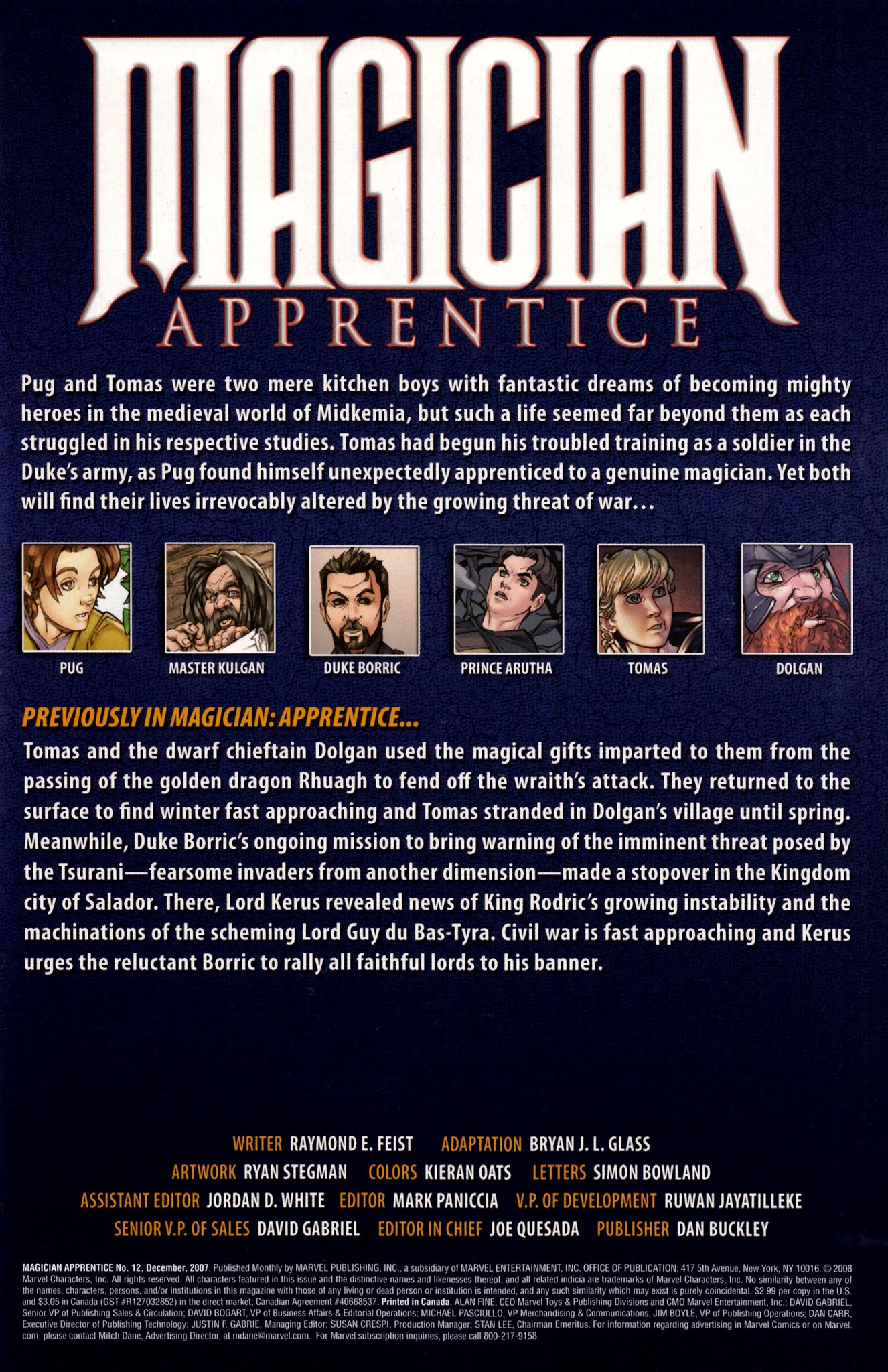 Read online Magician: Apprentice comic -  Issue #12 - 2