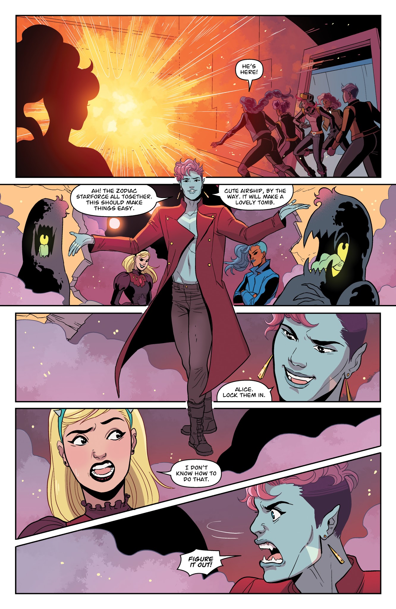 Read online Zodiac Starforce: Cries of the Fire Prince comic -  Issue #4 - 5