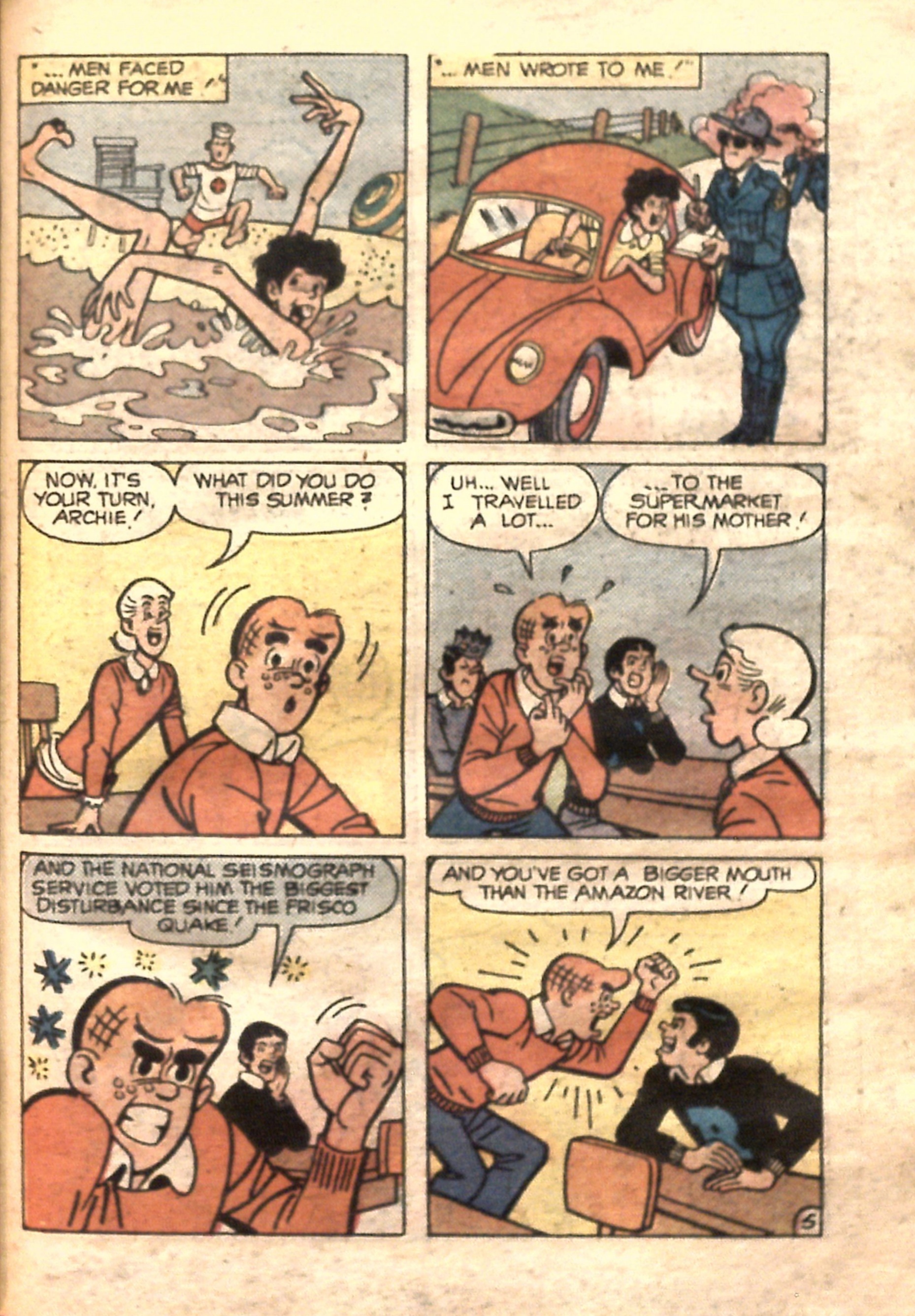 Read online Archie...Archie Andrews, Where Are You? Digest Magazine comic -  Issue #16 - 107