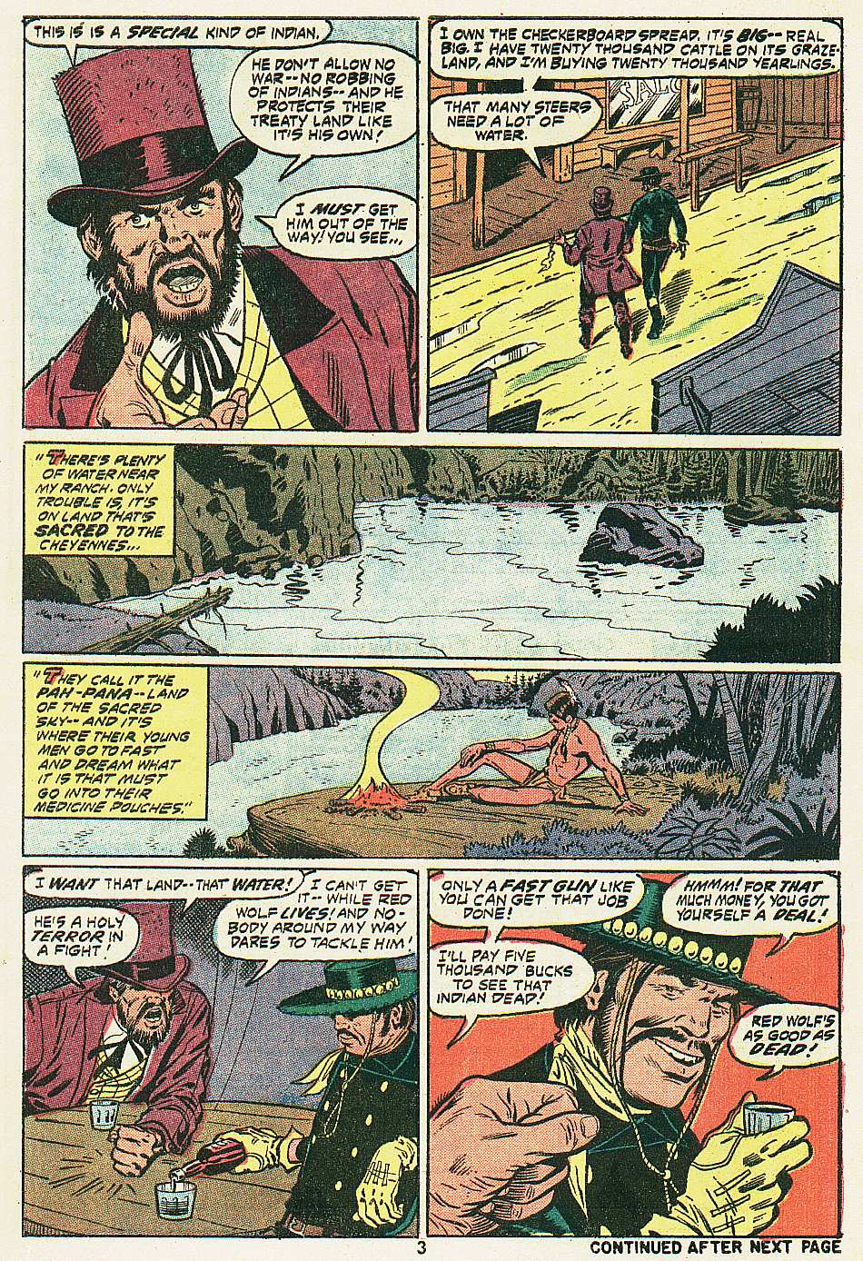 Read online Red Wolf (1972) comic -  Issue #5 - 4