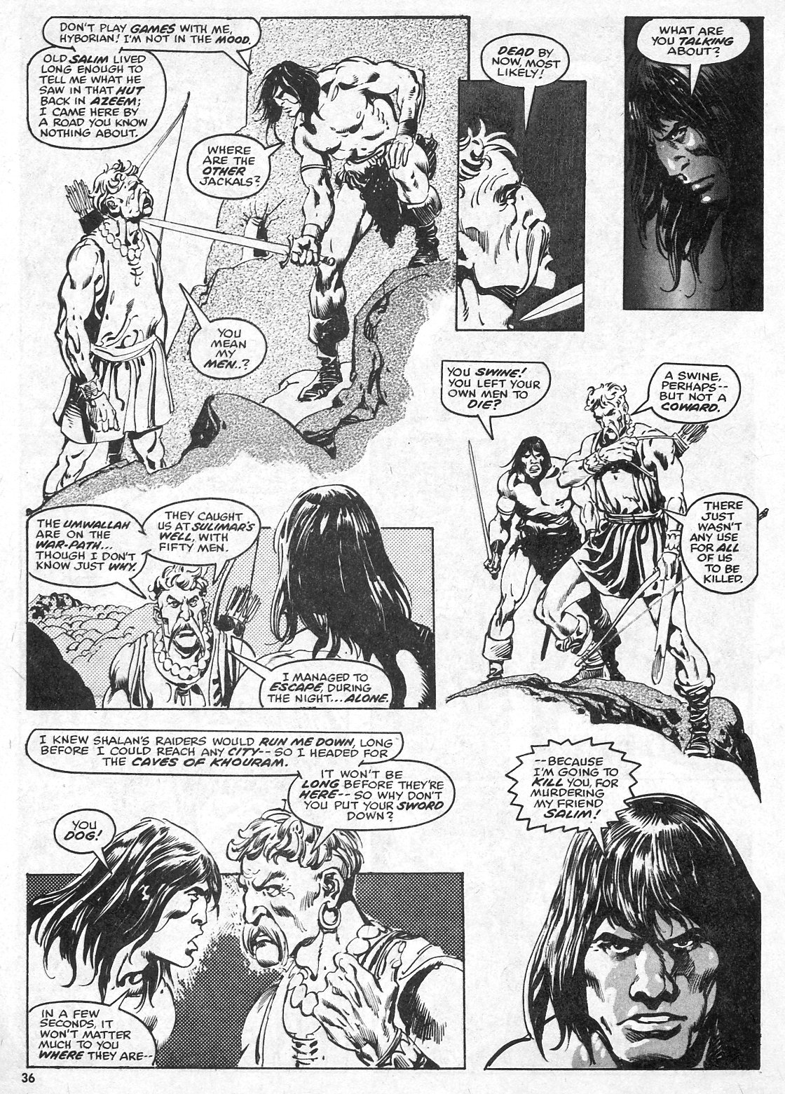 The Savage Sword Of Conan Issue #28 #29 - English 36