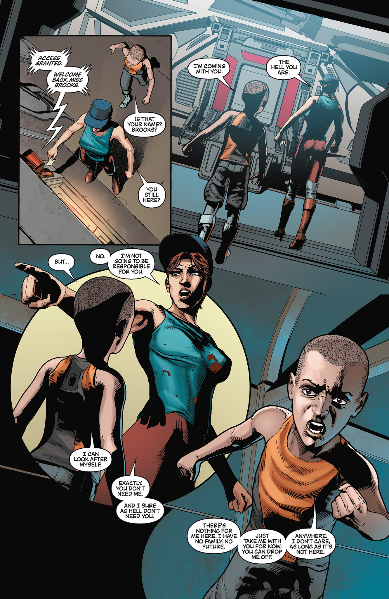 Read online Mass Effect: Foundation comic -  Issue #1 - 21