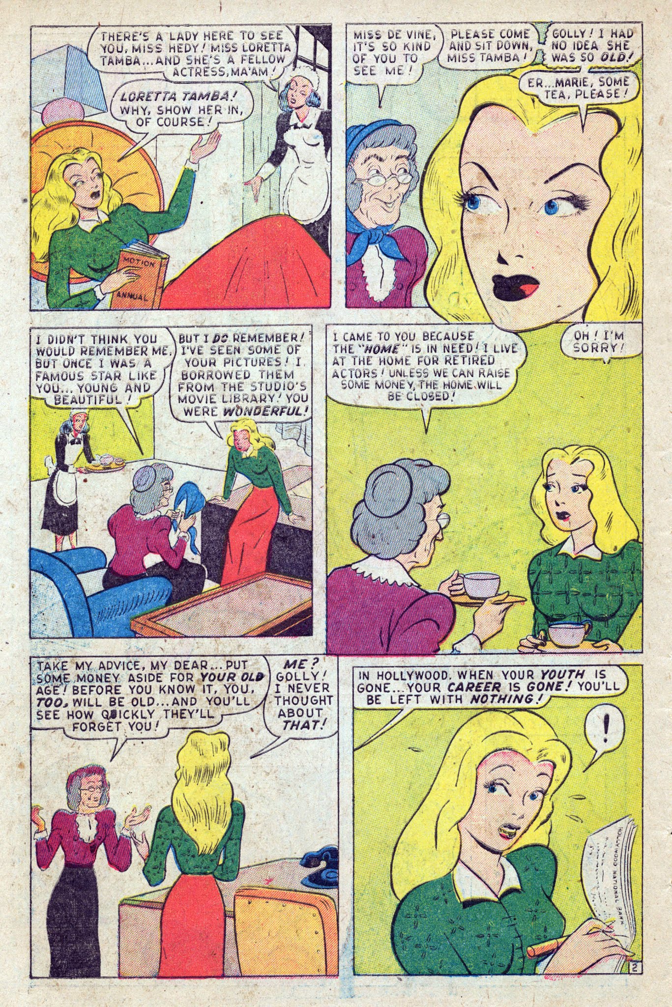 Read online Hedy De Vine Comics comic -  Issue #32 - 44