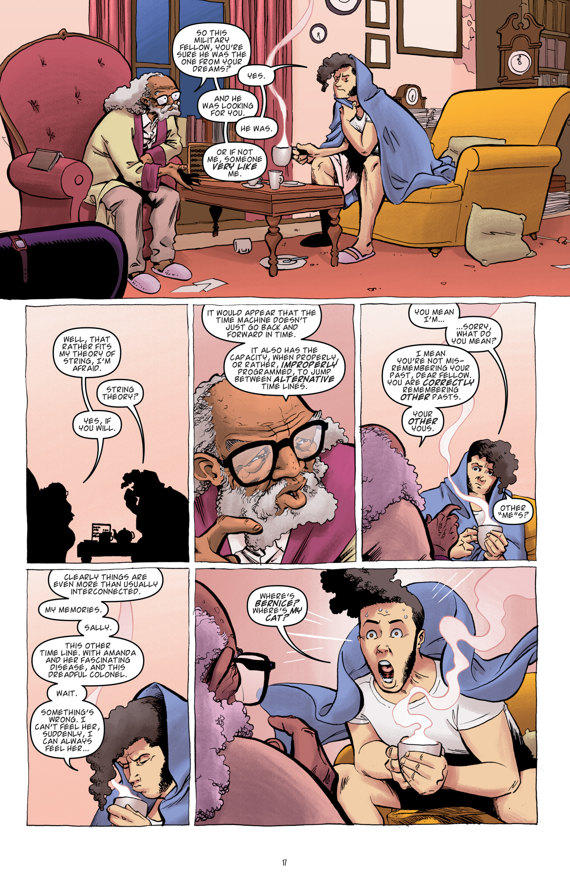 Read online Dirk Gently's Holistic Detective Agency: The Salmon of Doubt comic -  Issue #3 - 18