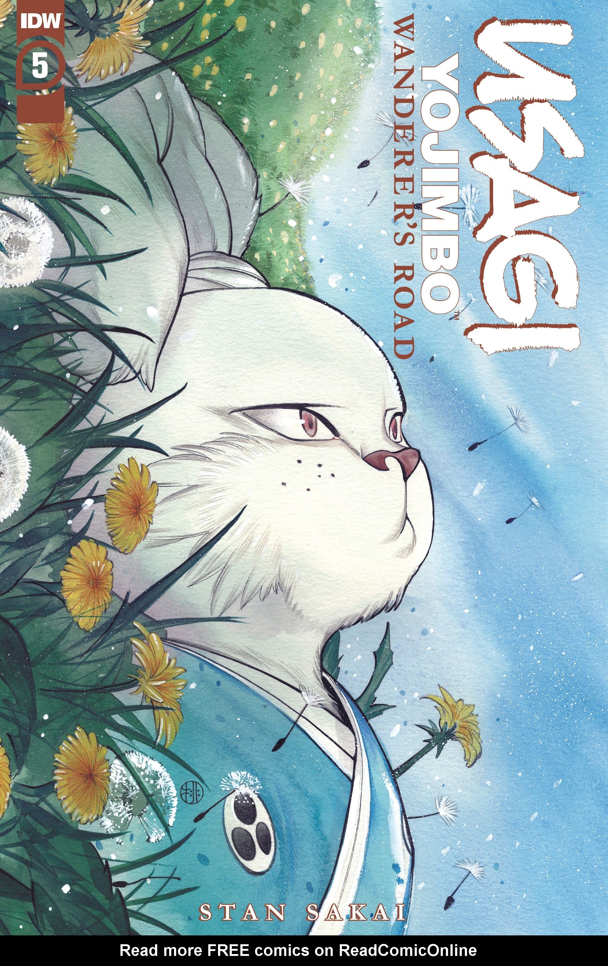 Read online Usagi Yojimbo: Wanderer’s Road comic -  Issue #5 - 1