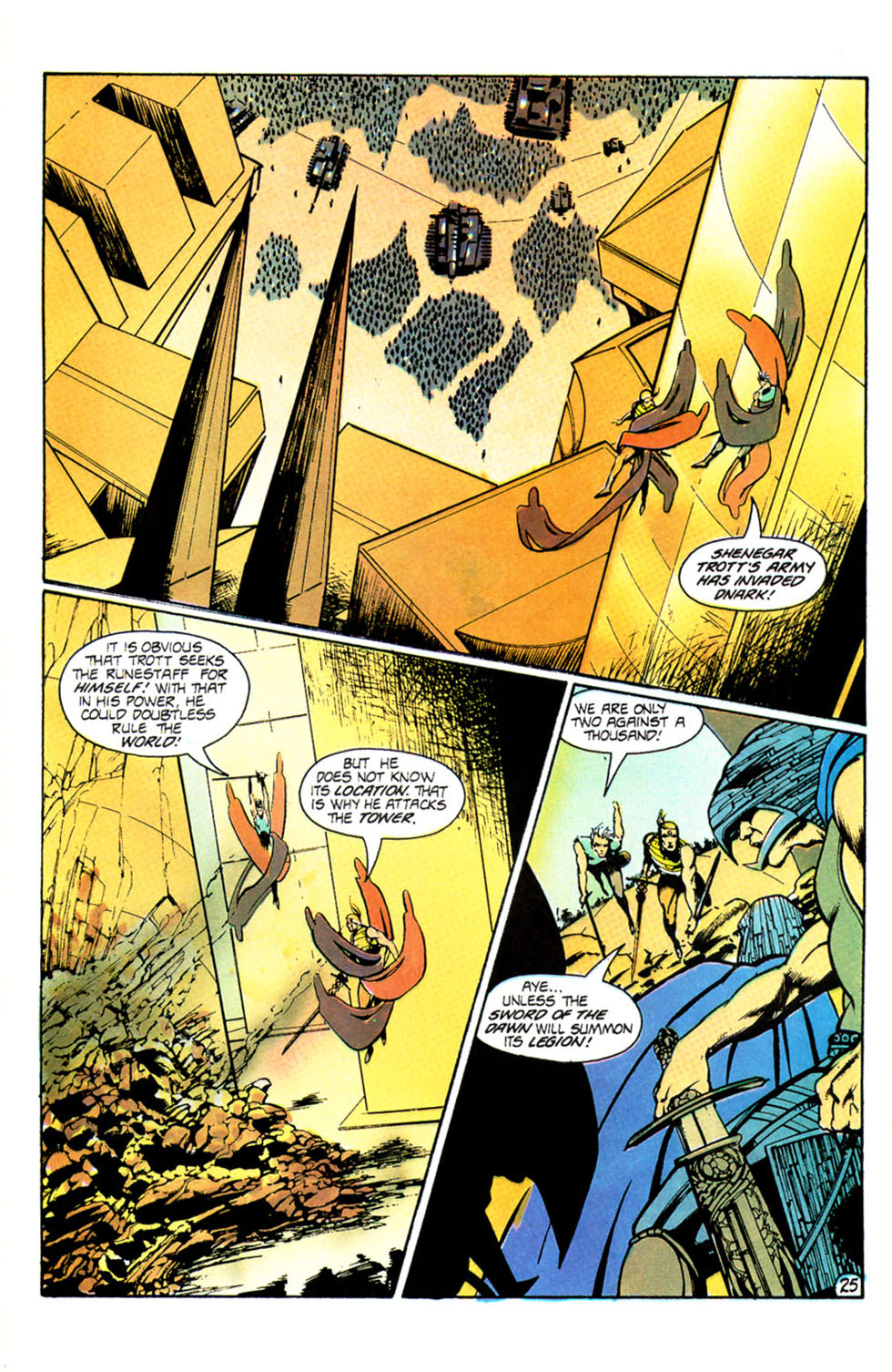 Read online Hawkmoon: The Runestaff comic -  Issue #1 - 28