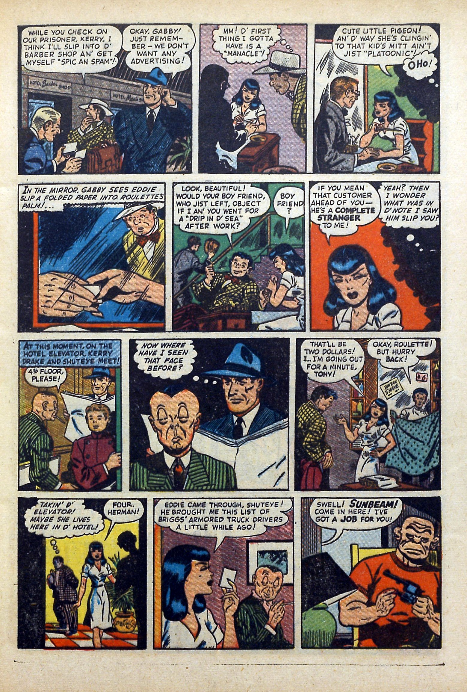 Read online Kerry Drake Detective Cases comic -  Issue #7 - 13