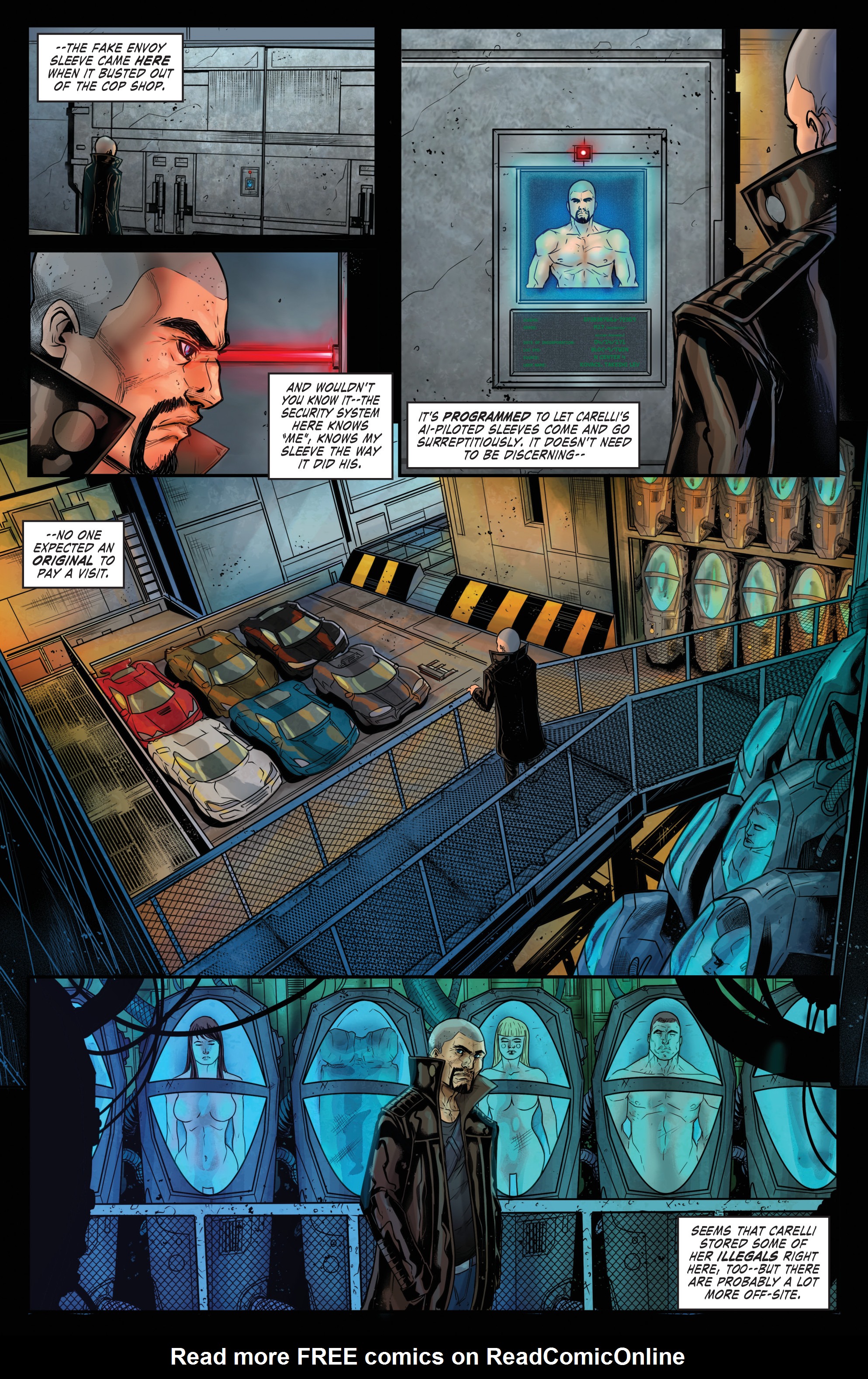 Read online Altered Carbon: Download Blues comic -  Issue # TPB - 70