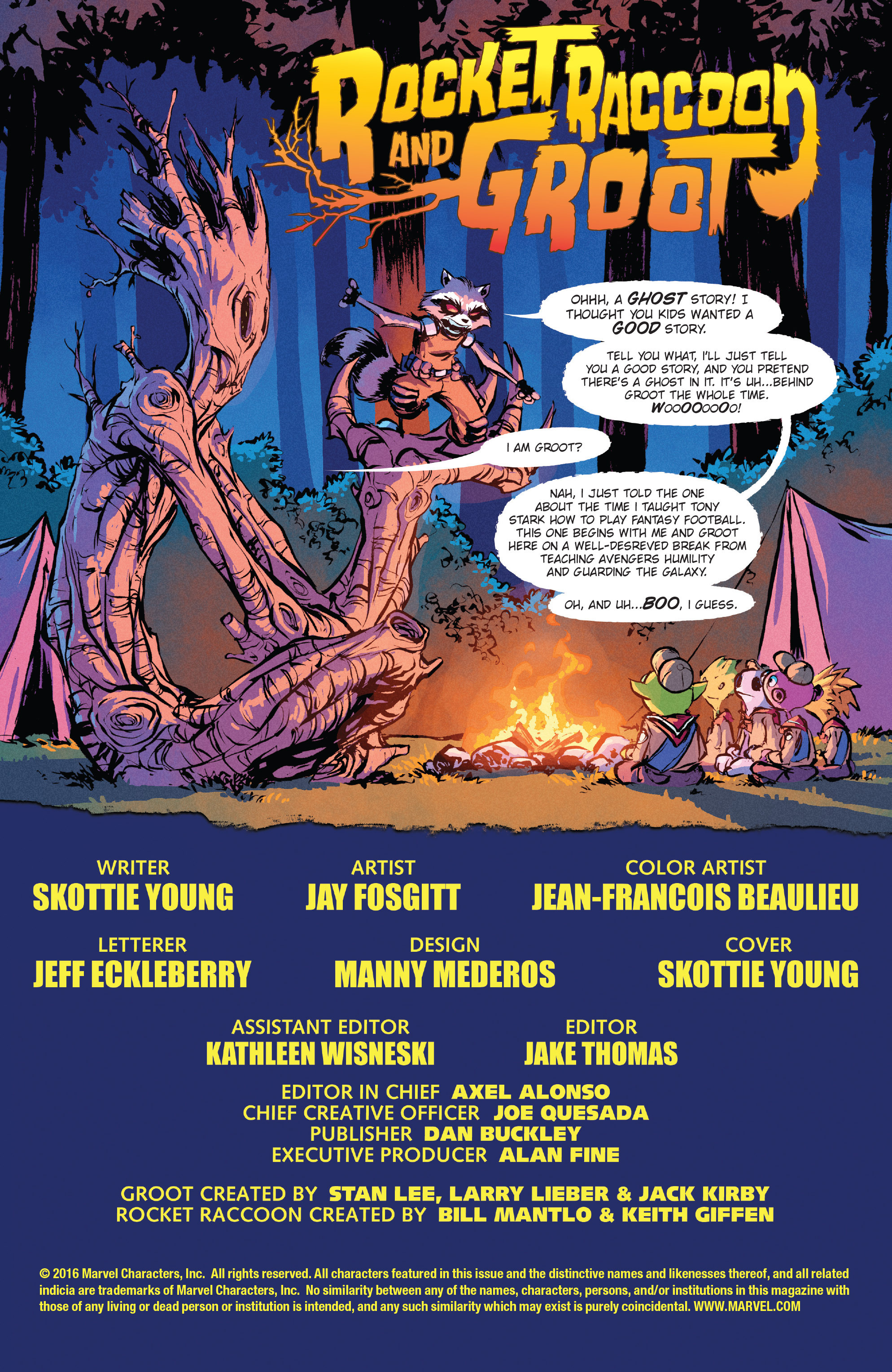 Read online Rocket Raccoon & Groot comic -  Issue #5 - 2