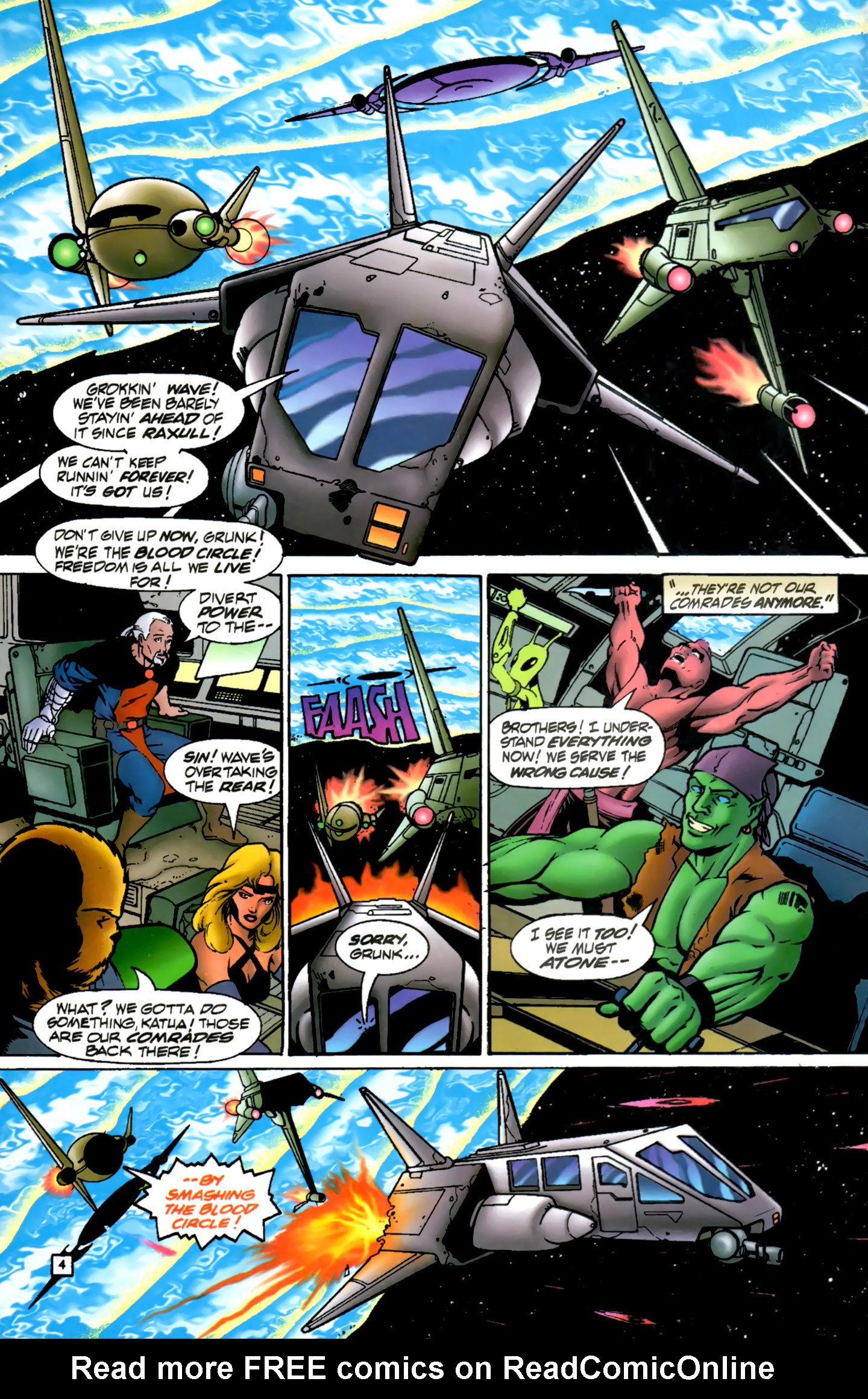 Read online R.E.B.E.L.S. '94 comic -  Issue #16 - 4