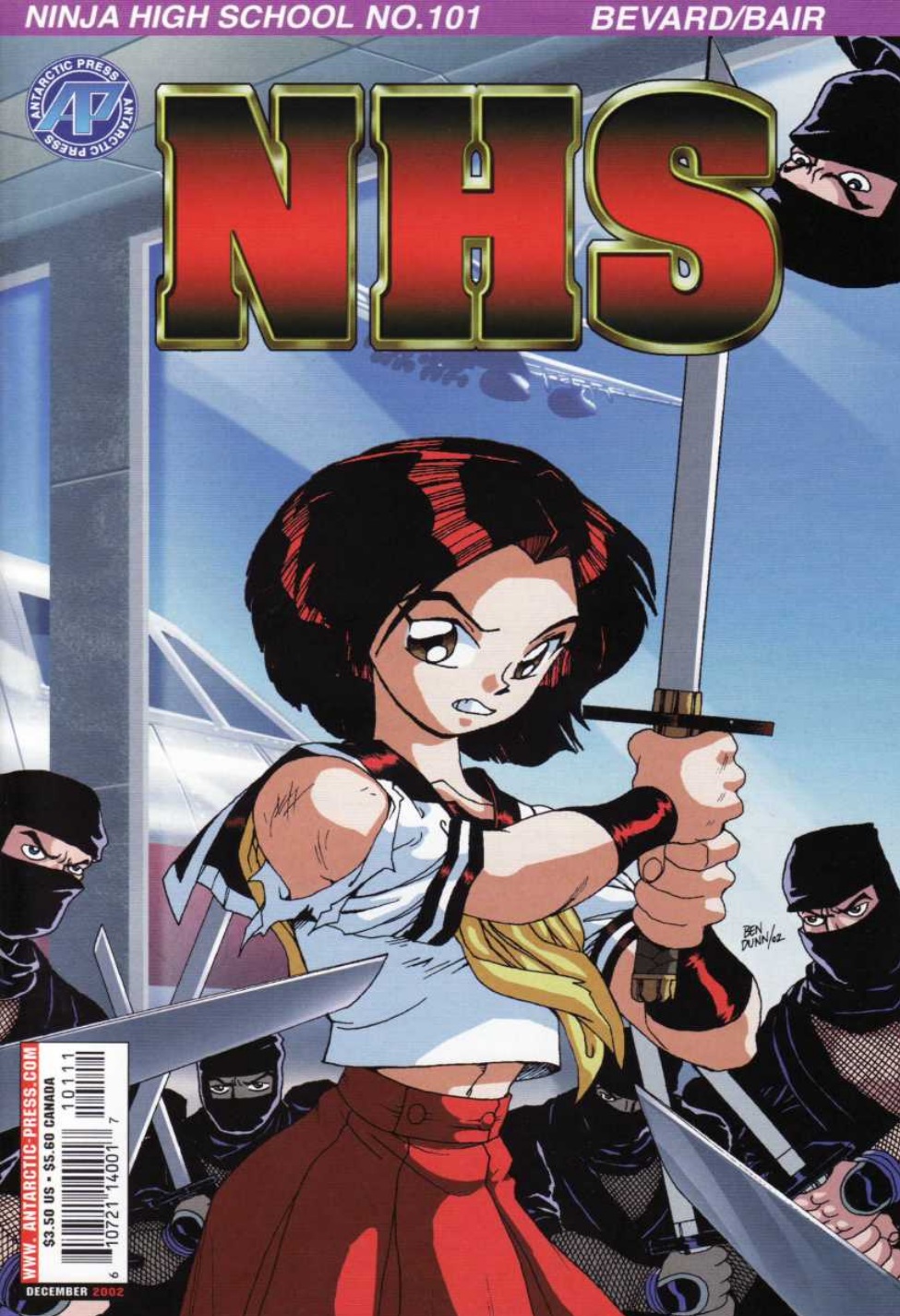 Read online Ninja High School (1986) comic -  Issue #101 - 1