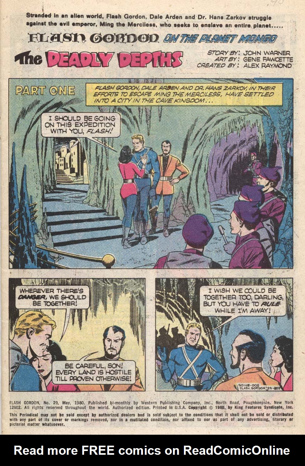 Read online Flash Gordon (1978) comic -  Issue #29 - 3