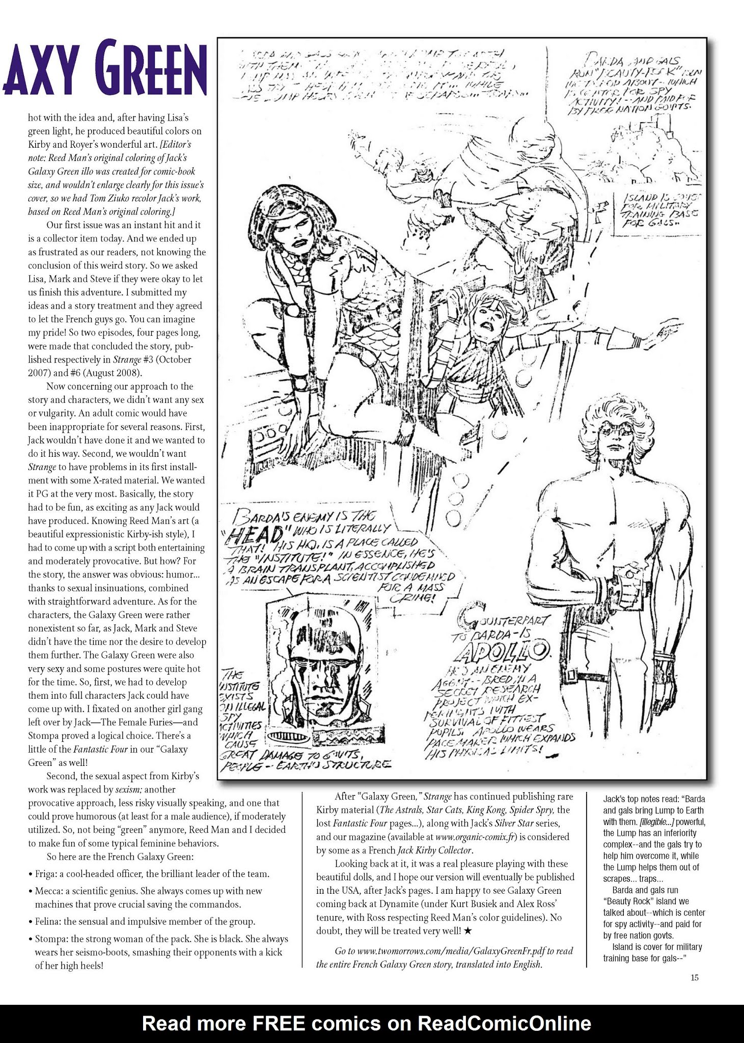 Read online The Jack Kirby Collector comic -  Issue #56 - 16