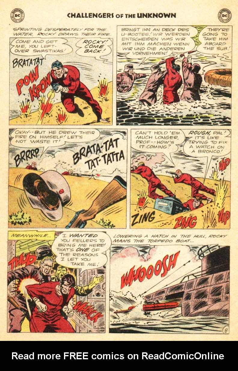 Challengers of the Unknown (1958) Issue #34 #34 - English 9