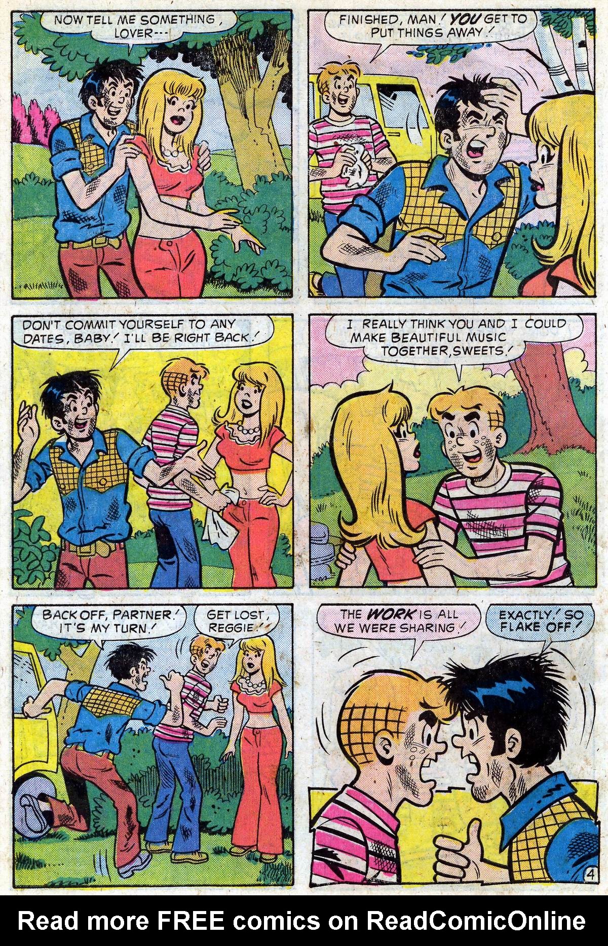 Read online Reggie and Me (1966) comic -  Issue #75 - 5