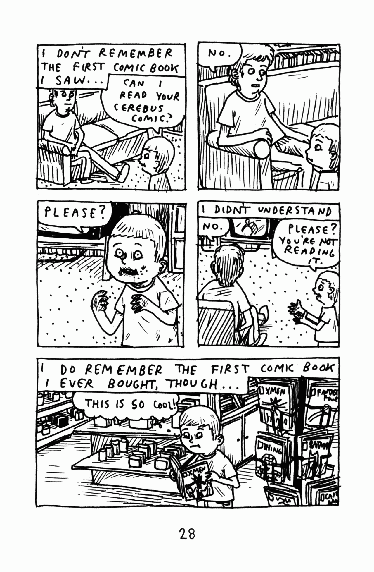 Read online Funny Misshapen Body: A Memoir comic -  Issue # TPB (Part 1) - 34