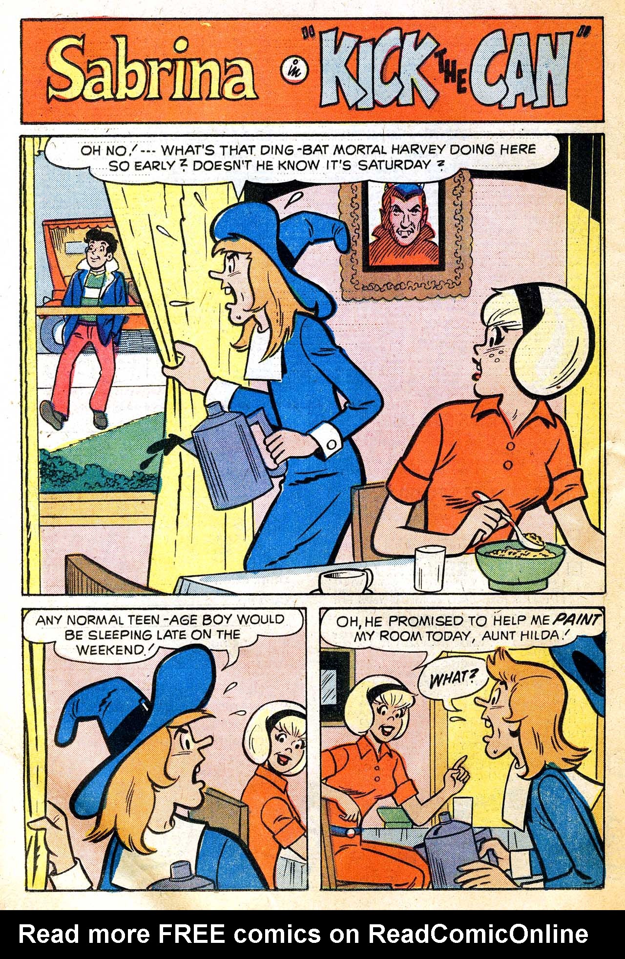 Read online Sabrina The Teenage Witch (1971) comic -  Issue #18 - 14