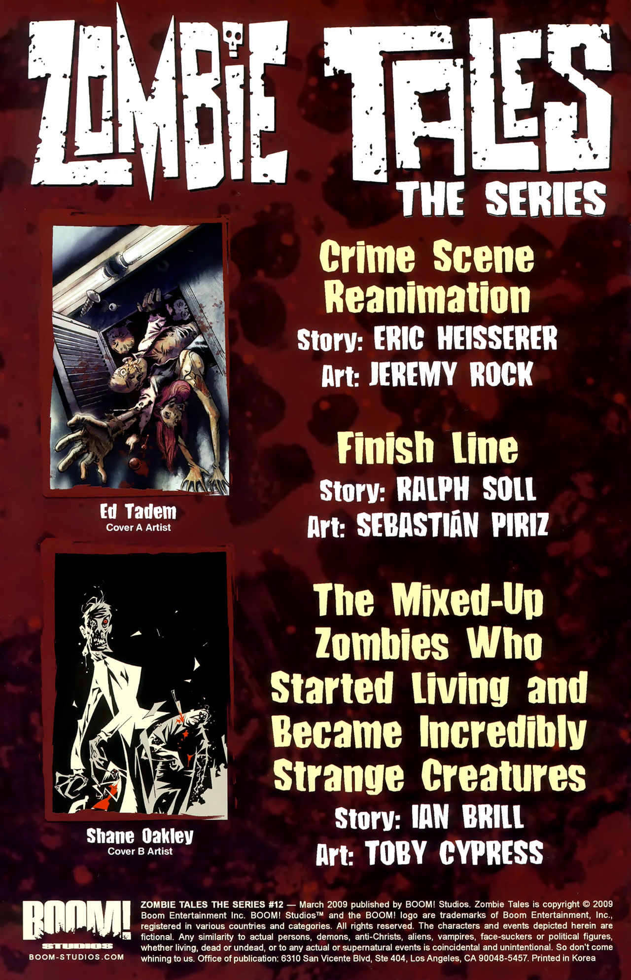 Read online Zombie Tales: The Series comic -  Issue #12 - 3
