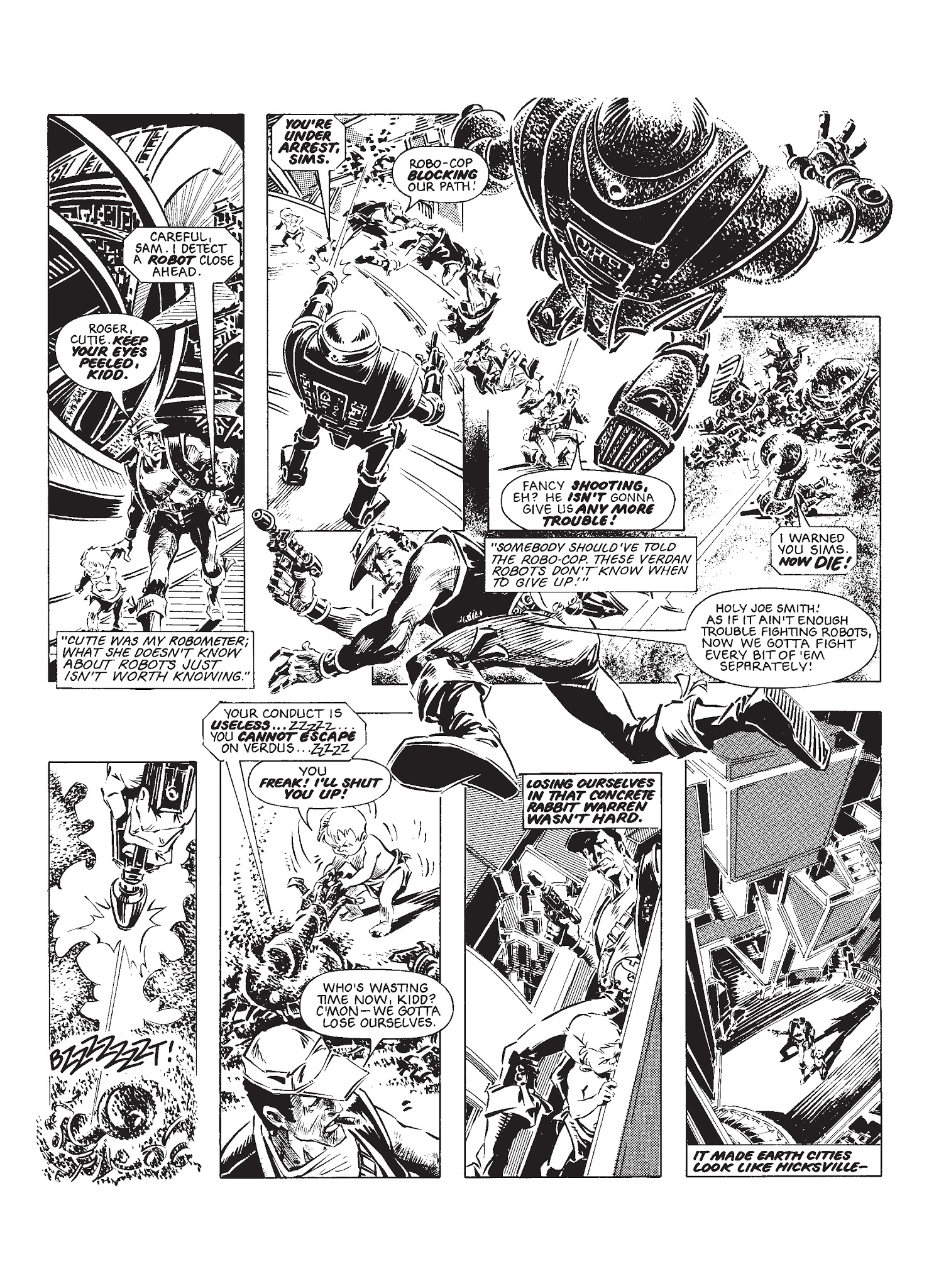 Read online Robo-Hunter: The Droid Files comic -  Issue # TPB 1 - 35
