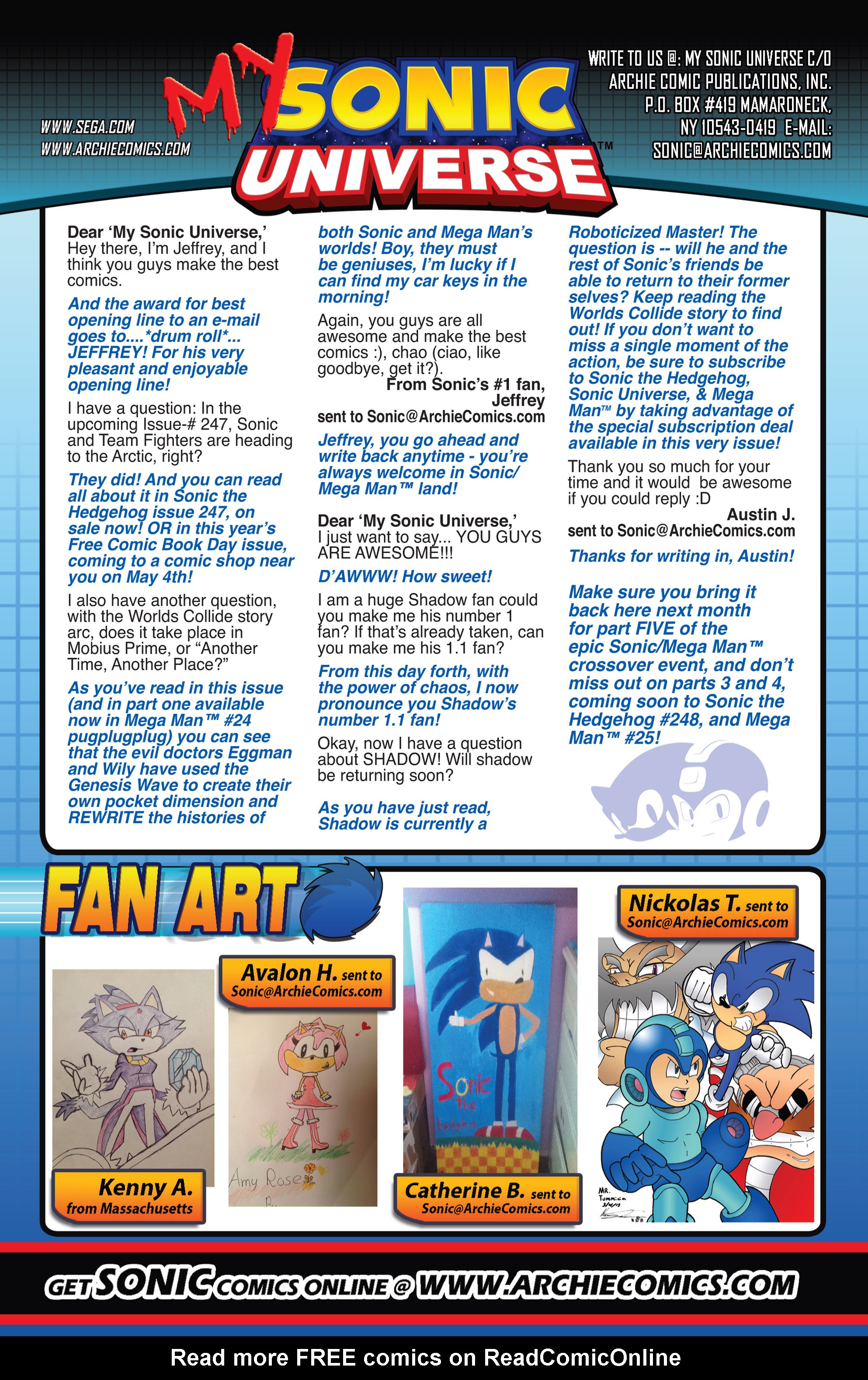 Read online Sonic Mega Man Worlds Collide comic -  Issue # Vol 1 - 58