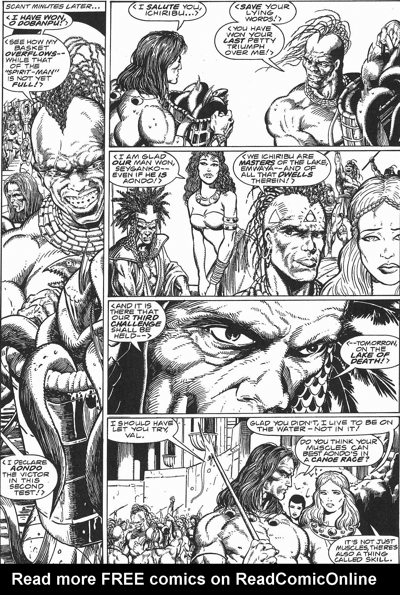 Read online The Savage Sword Of Conan comic -  Issue #213 - 6