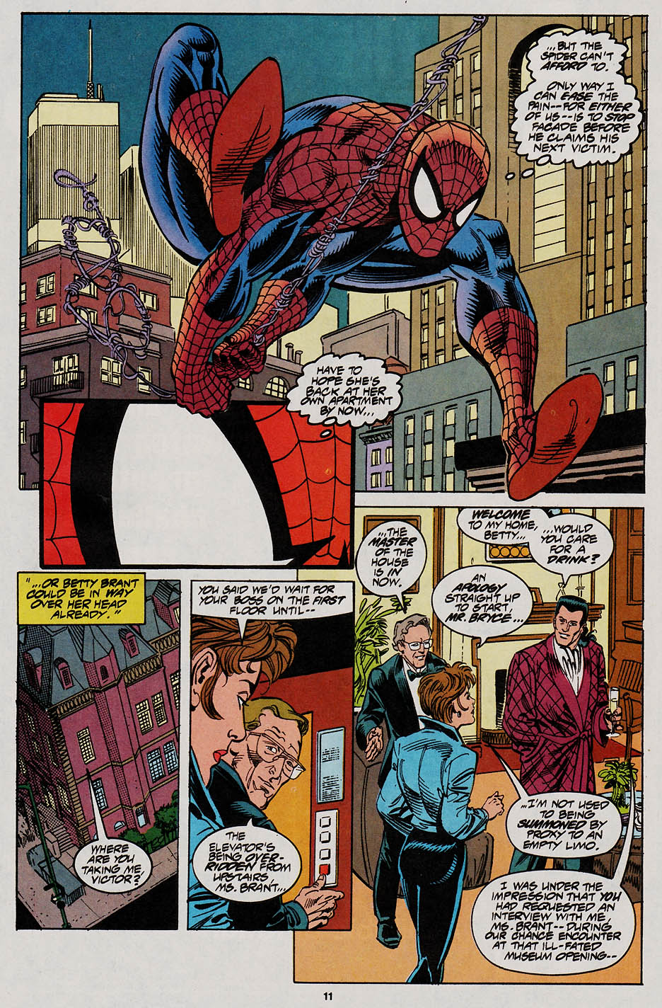 Read online Web of Spider-Man (1985) comic -  Issue #115 - 9