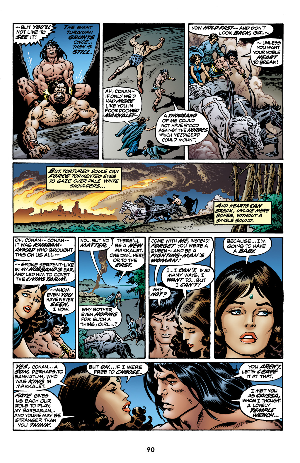 Read online The Chronicles of Conan comic -  Issue # TPB 4 (Part 1) - 91