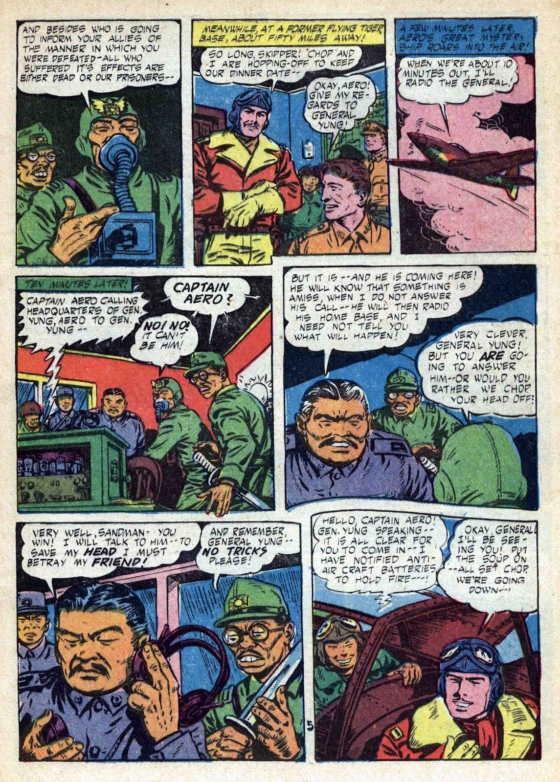 Captain Aero Comics issue 21 - Page 7