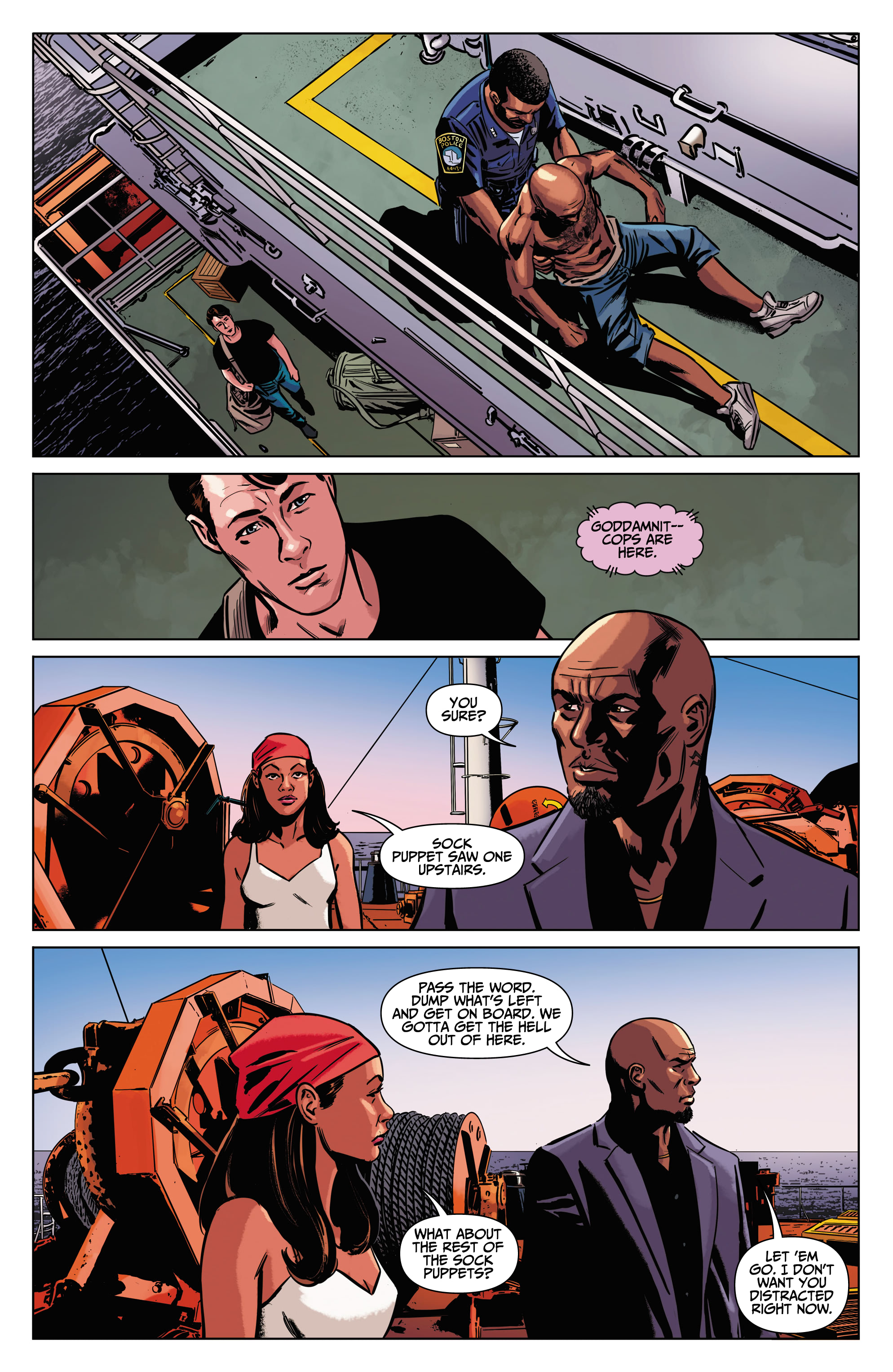 Read online Telepaths comic -  Issue #5 - 19