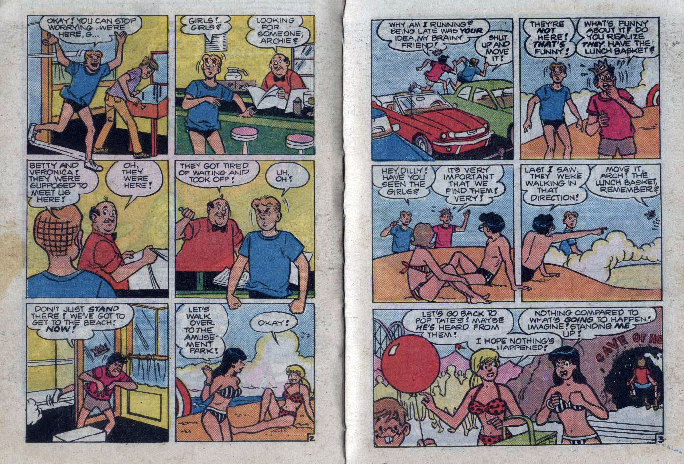 Read online Archie...Archie Andrews, Where Are You? Digest Magazine comic -  Issue #58 - 3