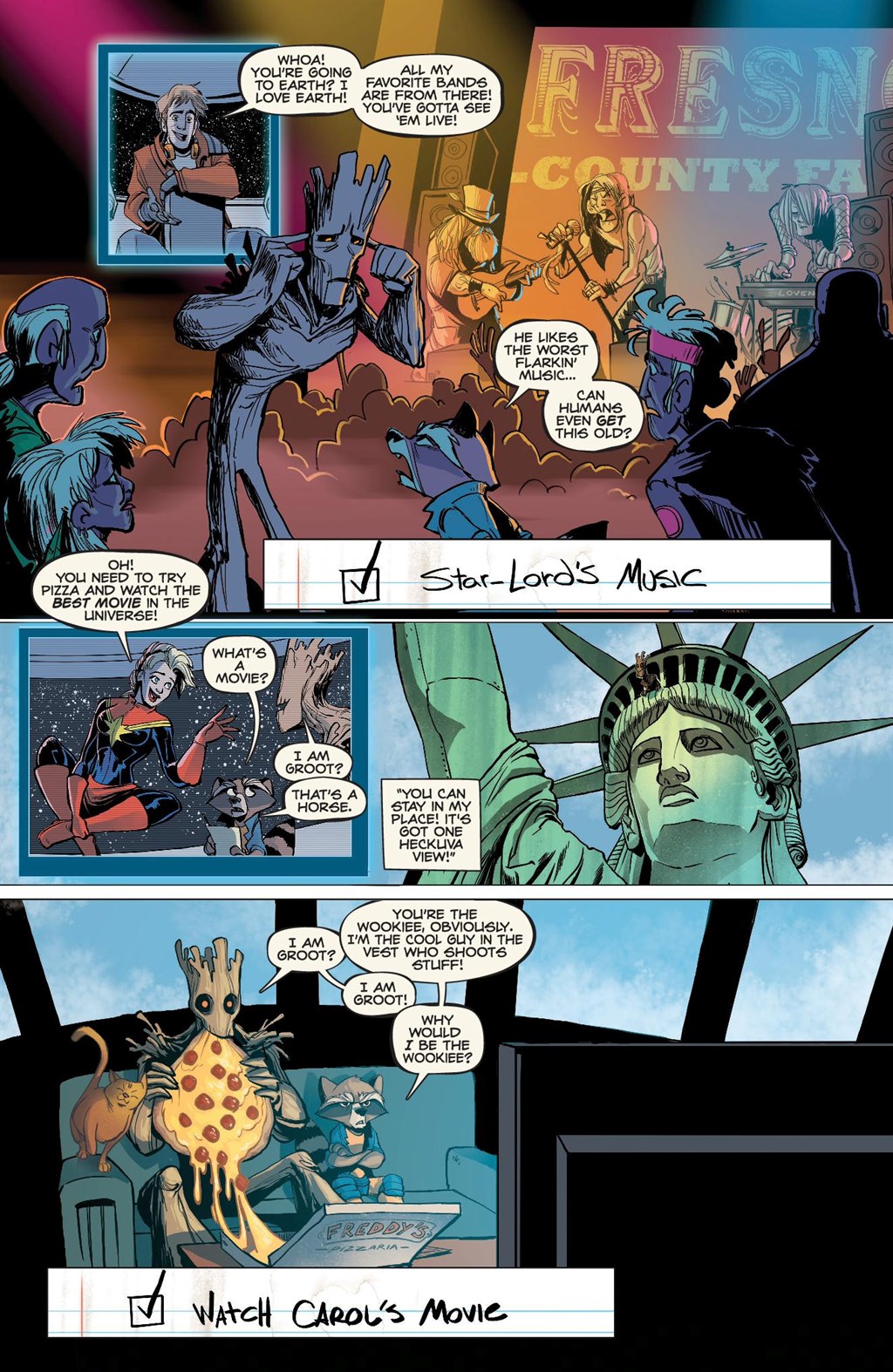 Read online Marvel-Verse: Rocket & Groot comic -  Issue # TPB - 63