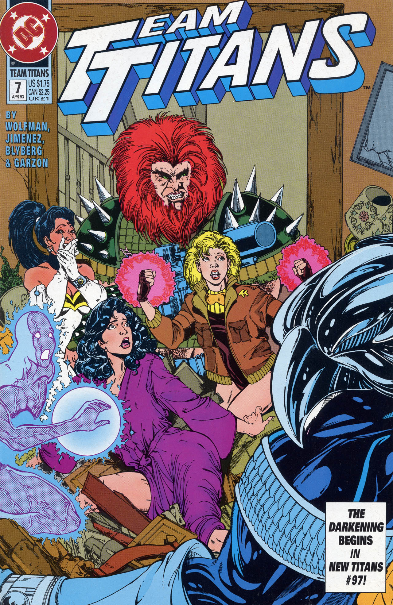 Read online Team Titans comic -  Issue #7 - 1