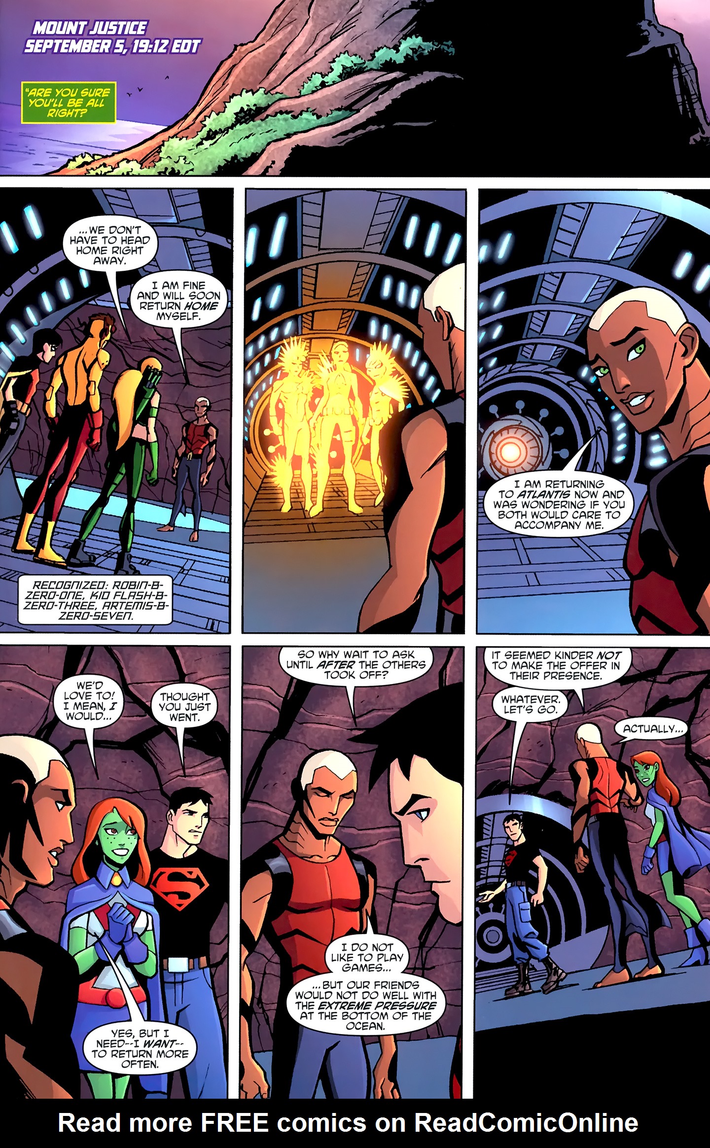 Read online Young Justice (2011) comic -  Issue #14 - 4