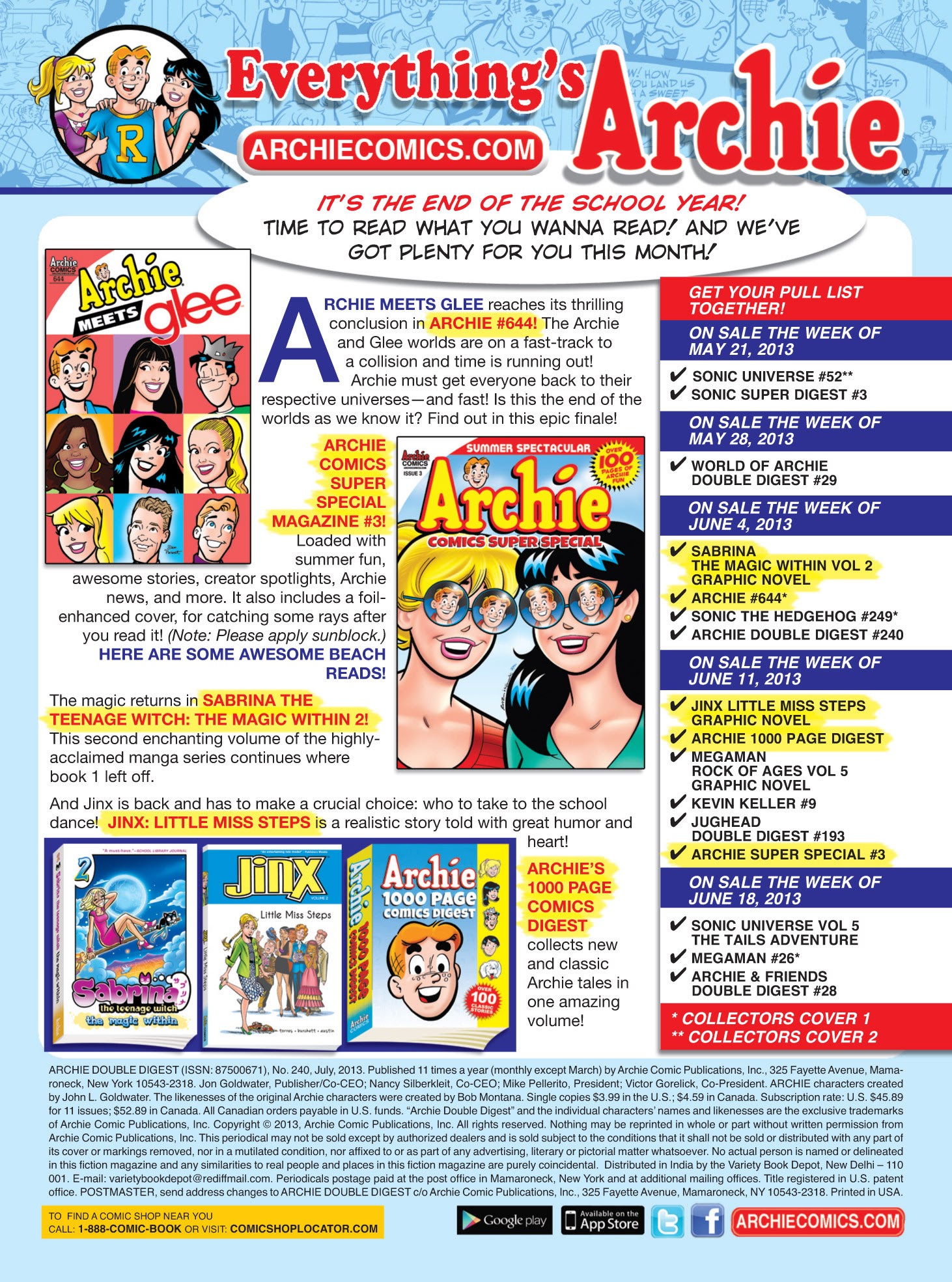 Read online Archie's Double Digest Magazine comic -  Issue #240 - 155