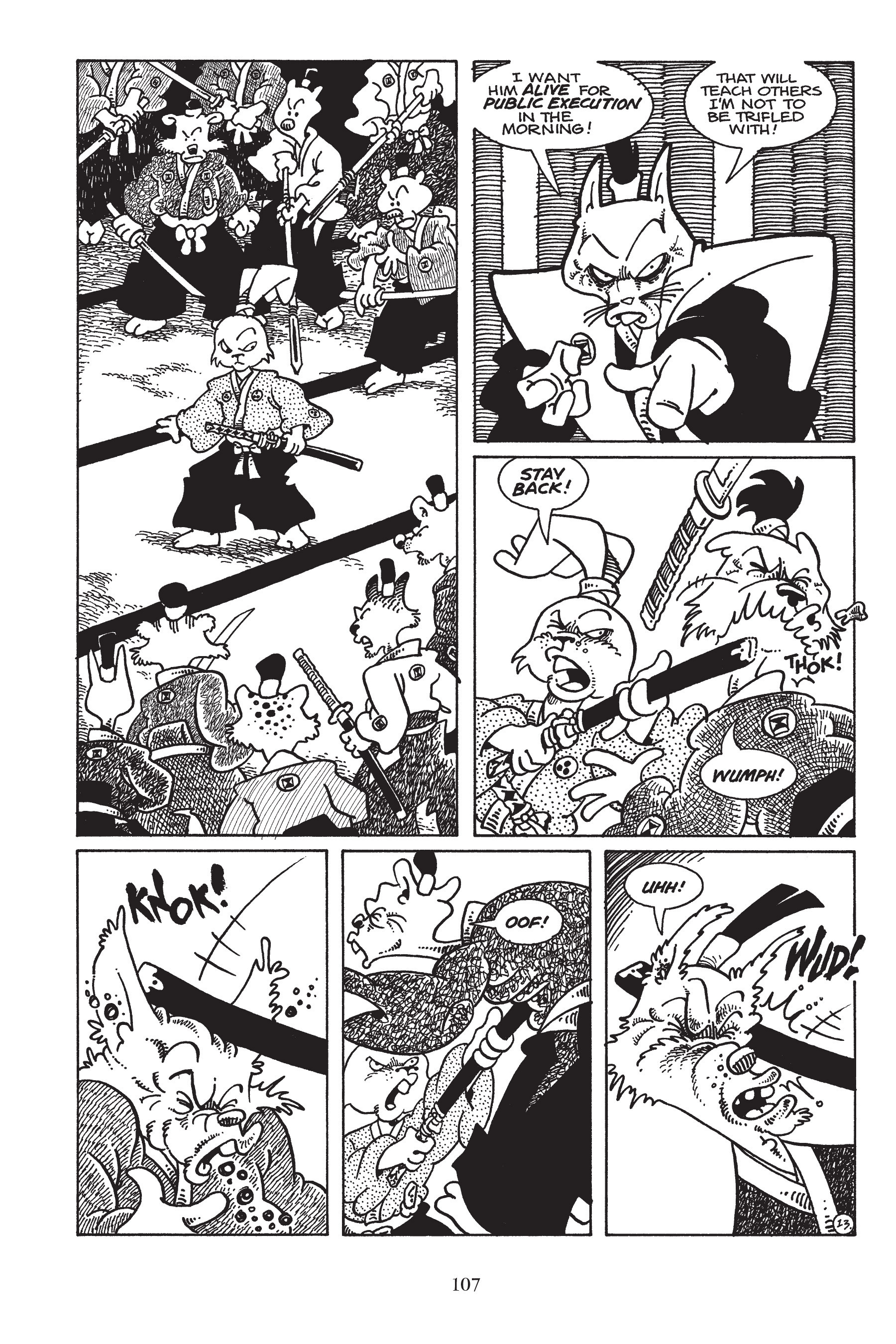 Read online Usagi Yojimbo (1987) comic -  Issue # _TPB 7 - 100