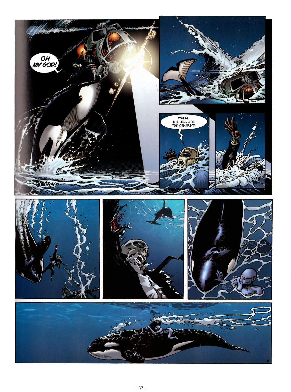 Read online Aquablue comic -  Issue #2 - 38