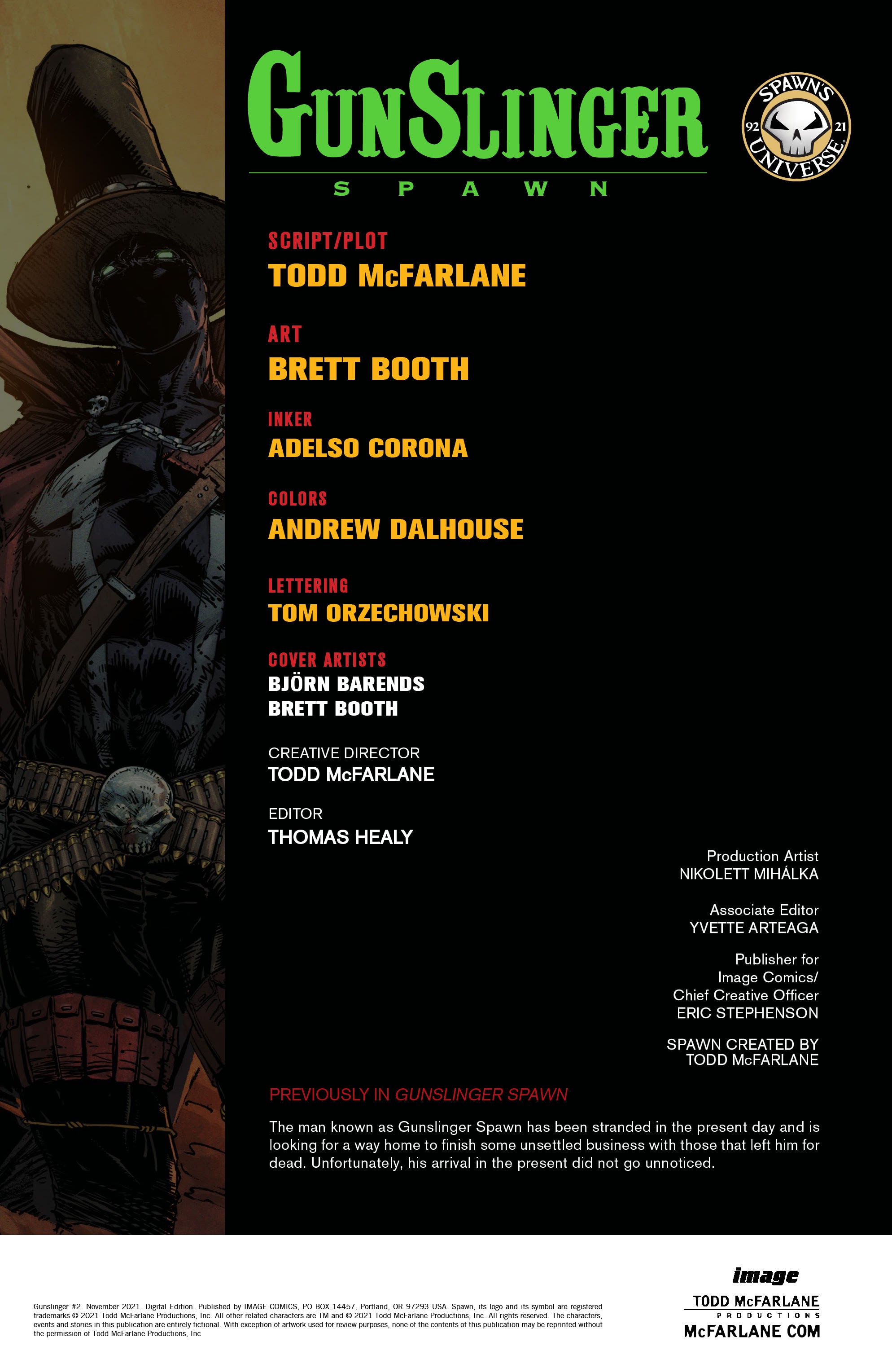 Read online Gunslinger Spawn comic -  Issue #2 - 3