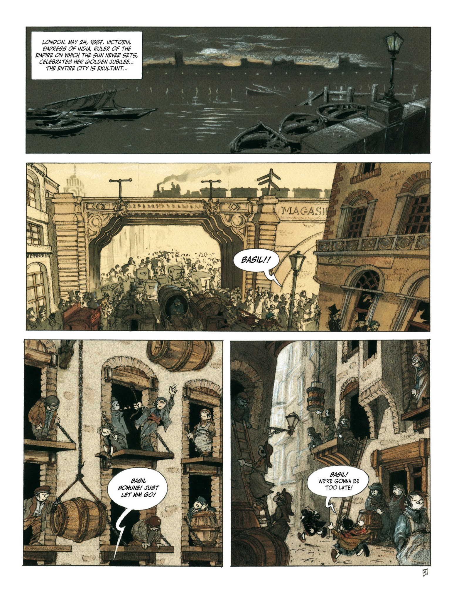 Read online Basil & Victoria comic -  Issue #1 - 4