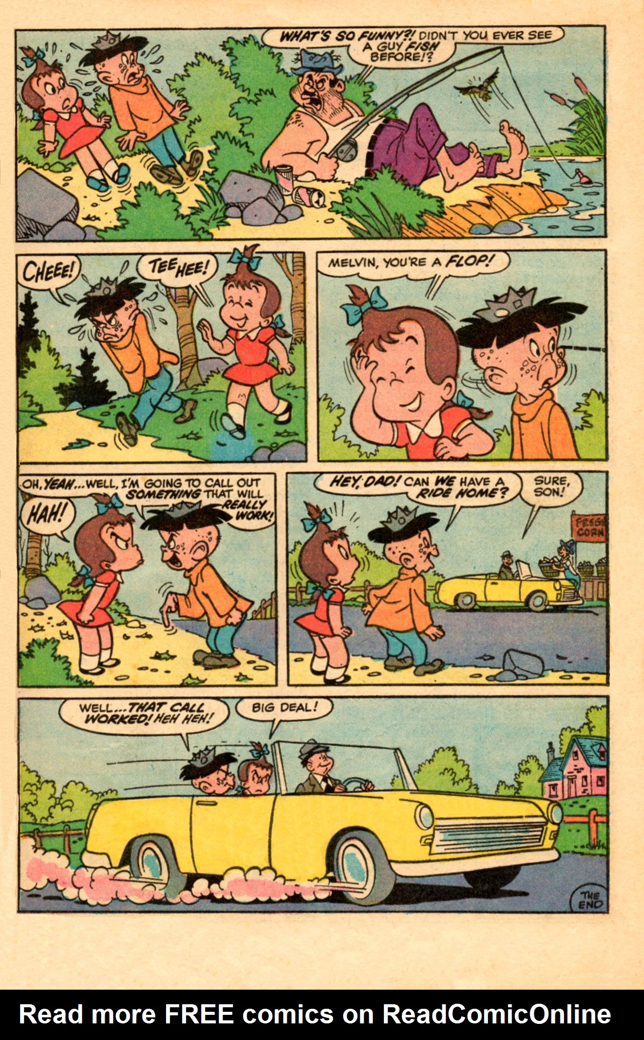 Read online Little Audrey And Melvin comic -  Issue #37 - 21