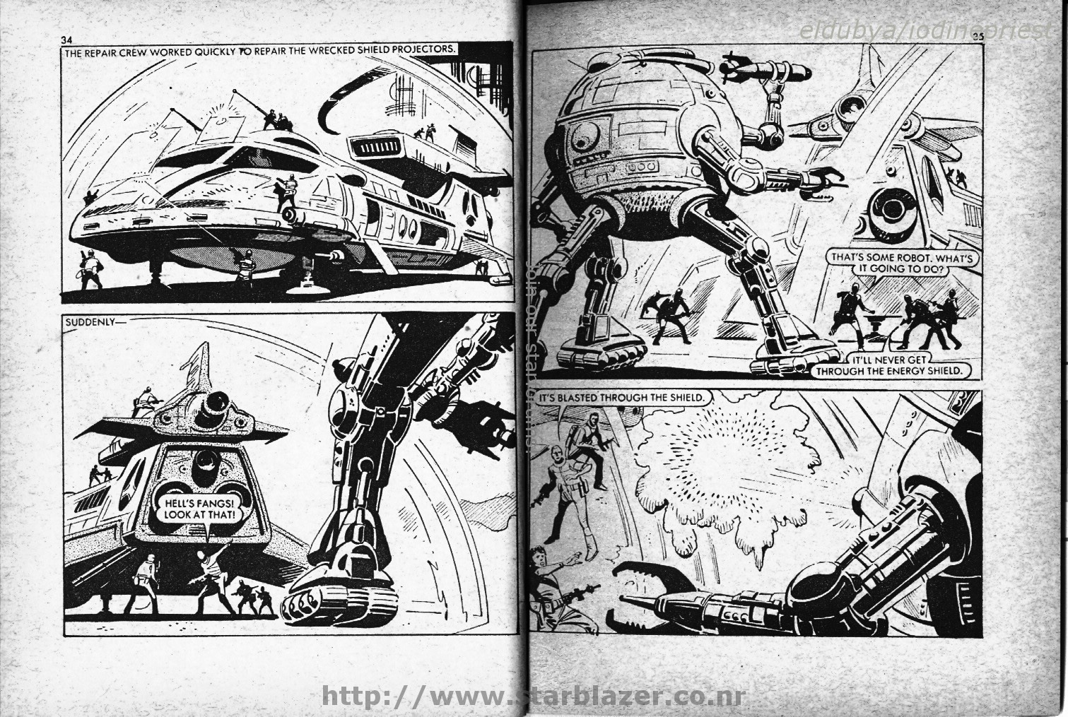 Read online Starblazer comic -  Issue #60 - 19