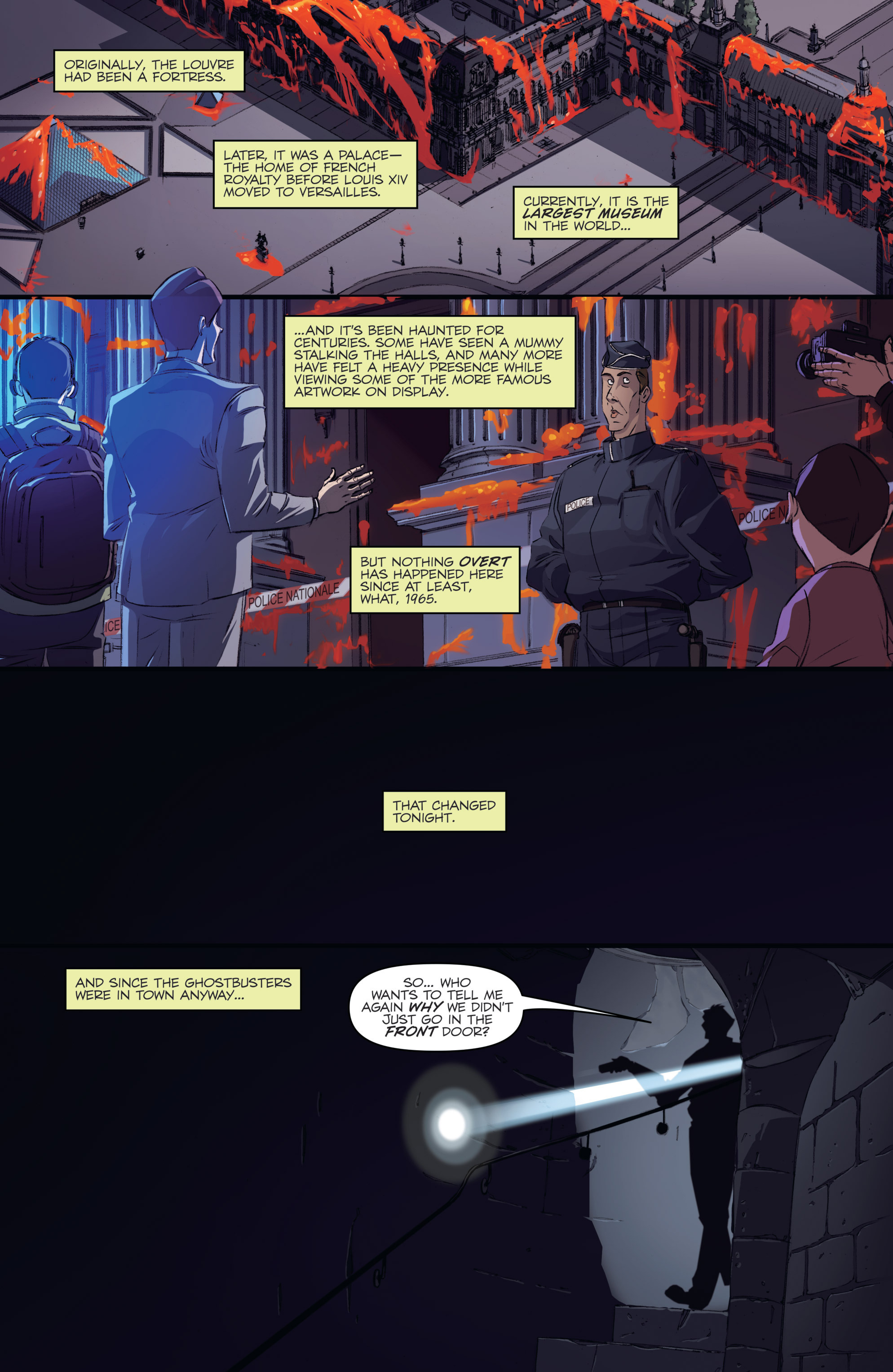 Read online Ghostbusters: International comic -  Issue #5 - 5