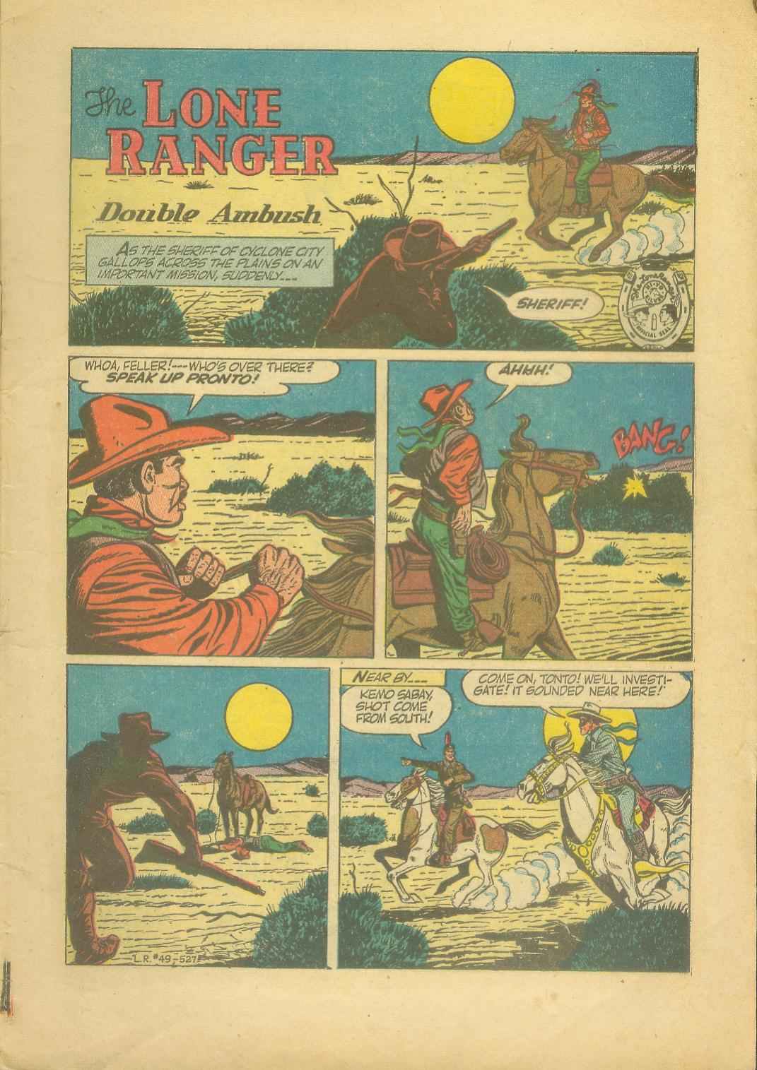 Read online The Lone Ranger (1948) comic -  Issue #49 - 3