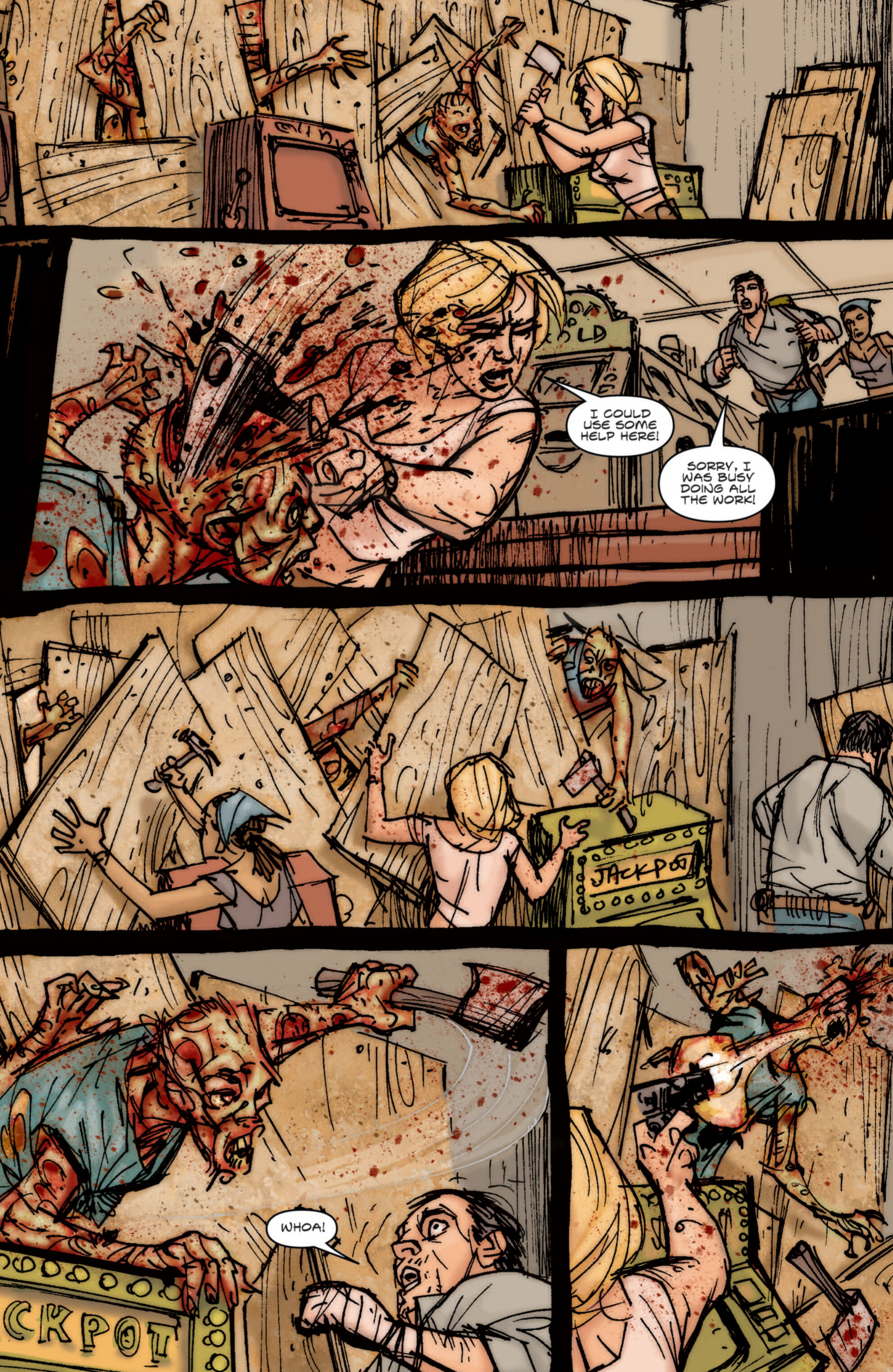 Read online Remains comic -  Issue #5 - 7