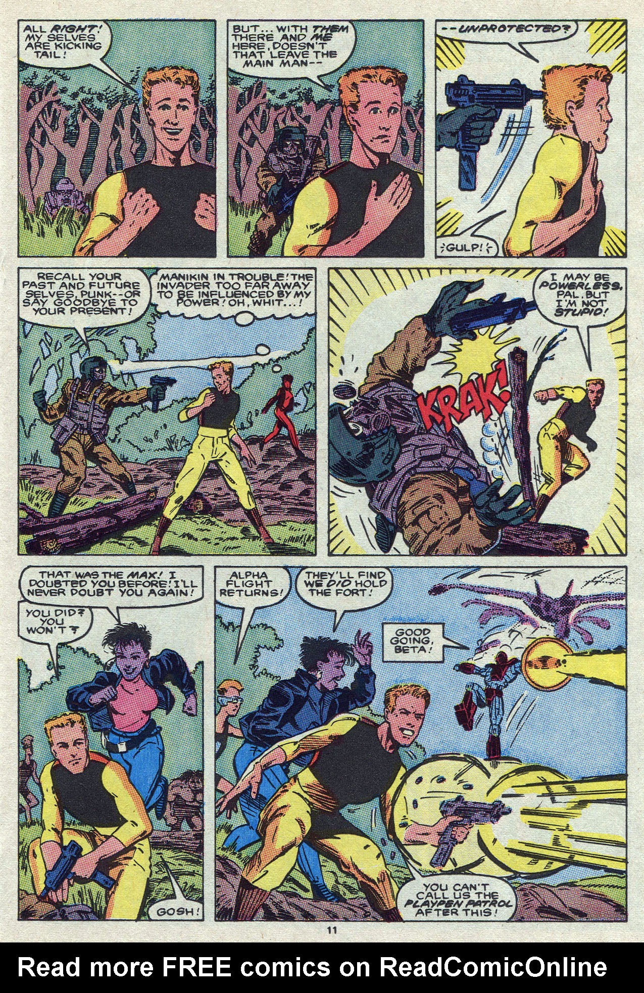 Read online Alpha Flight (1983) comic -  Issue #51 - 16