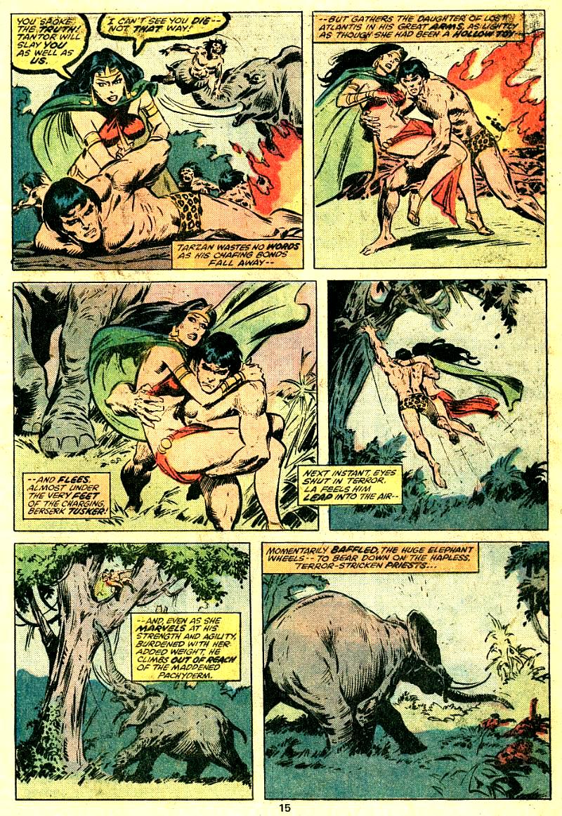 Read online Tarzan (1977) comic -  Issue #6 - 10