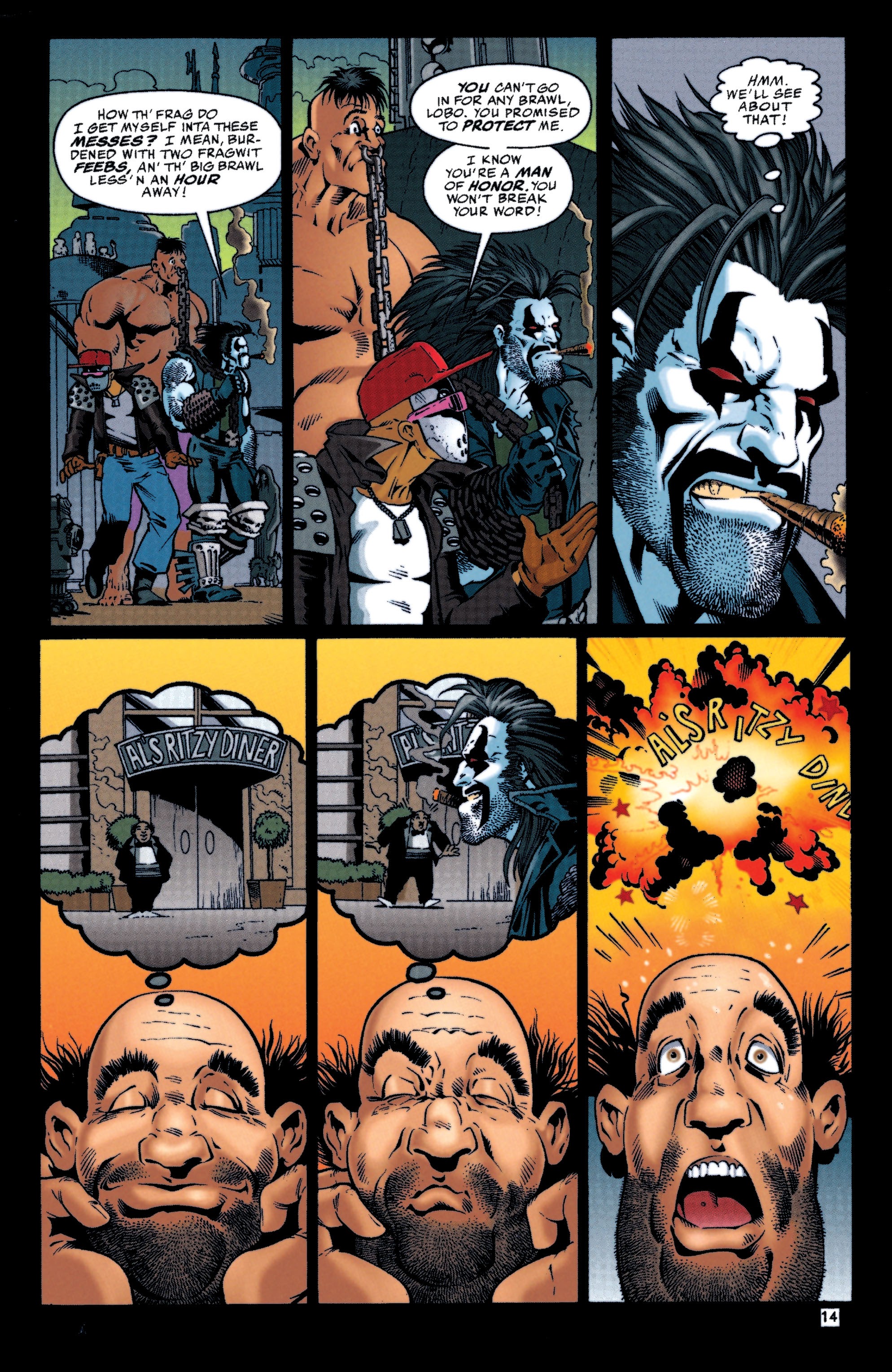 Read online Lobo (1993) comic -  Issue #45 - 15