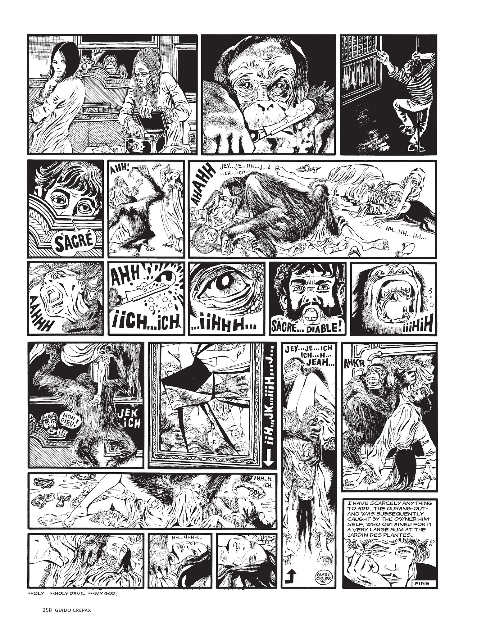 Read online The Complete Crepax comic -  Issue # TPB 3 - 246