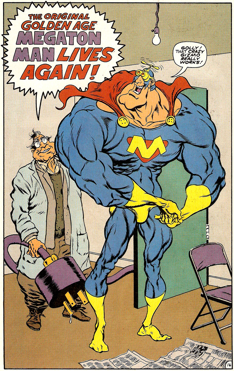 Read online The Return Of Megaton Man comic -  Issue #1 - 18