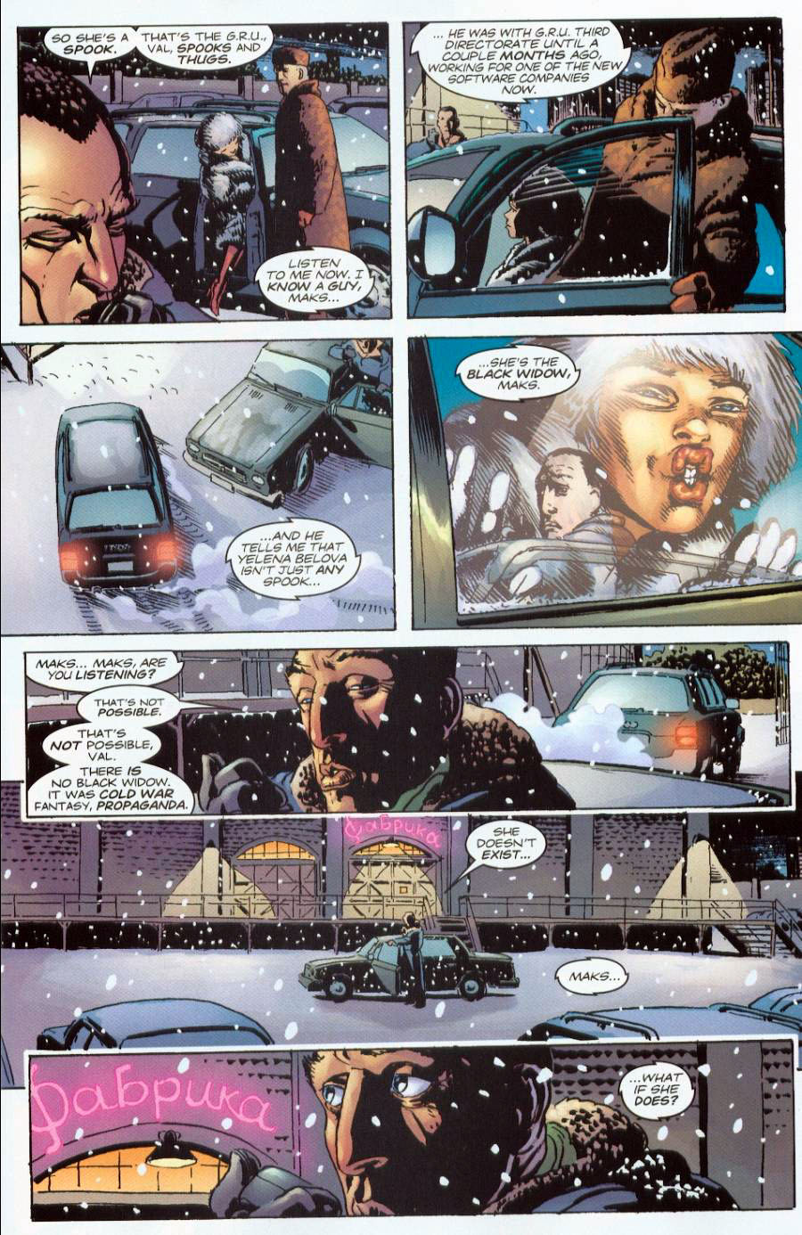 Read online Black Widow: Pale Little Spider comic -  Issue #2 - 4